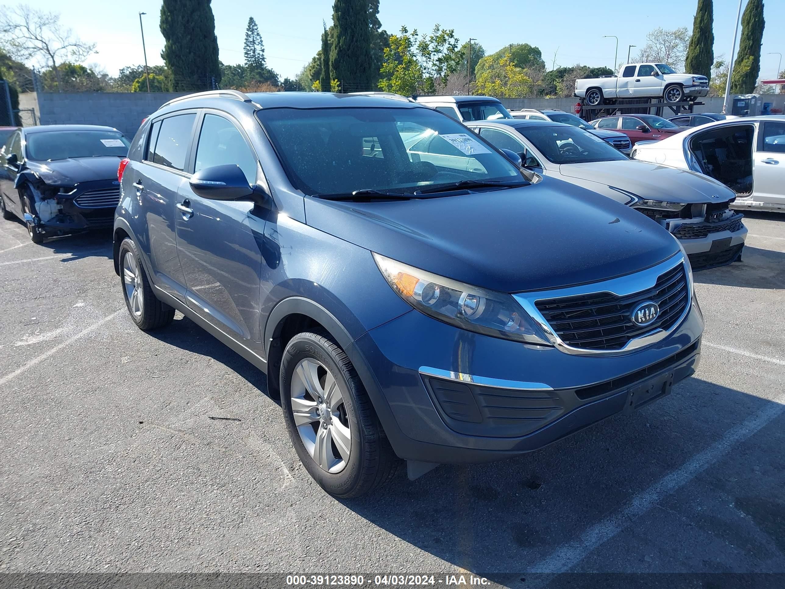 KIA SPORTAGE 2012 kndpb3a27c7290324