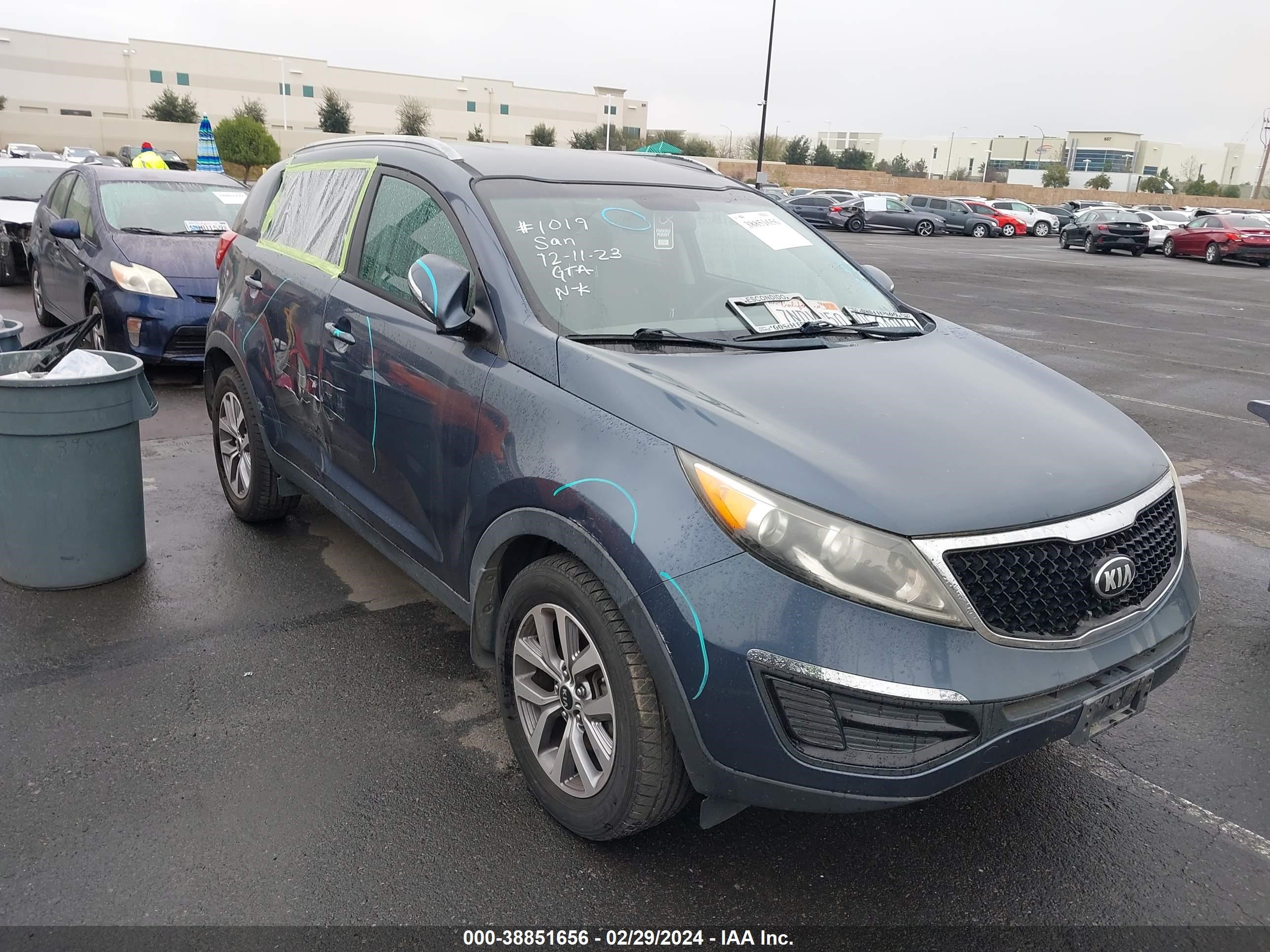 KIA SPORTAGE 2015 kndpb3ac2f7785902