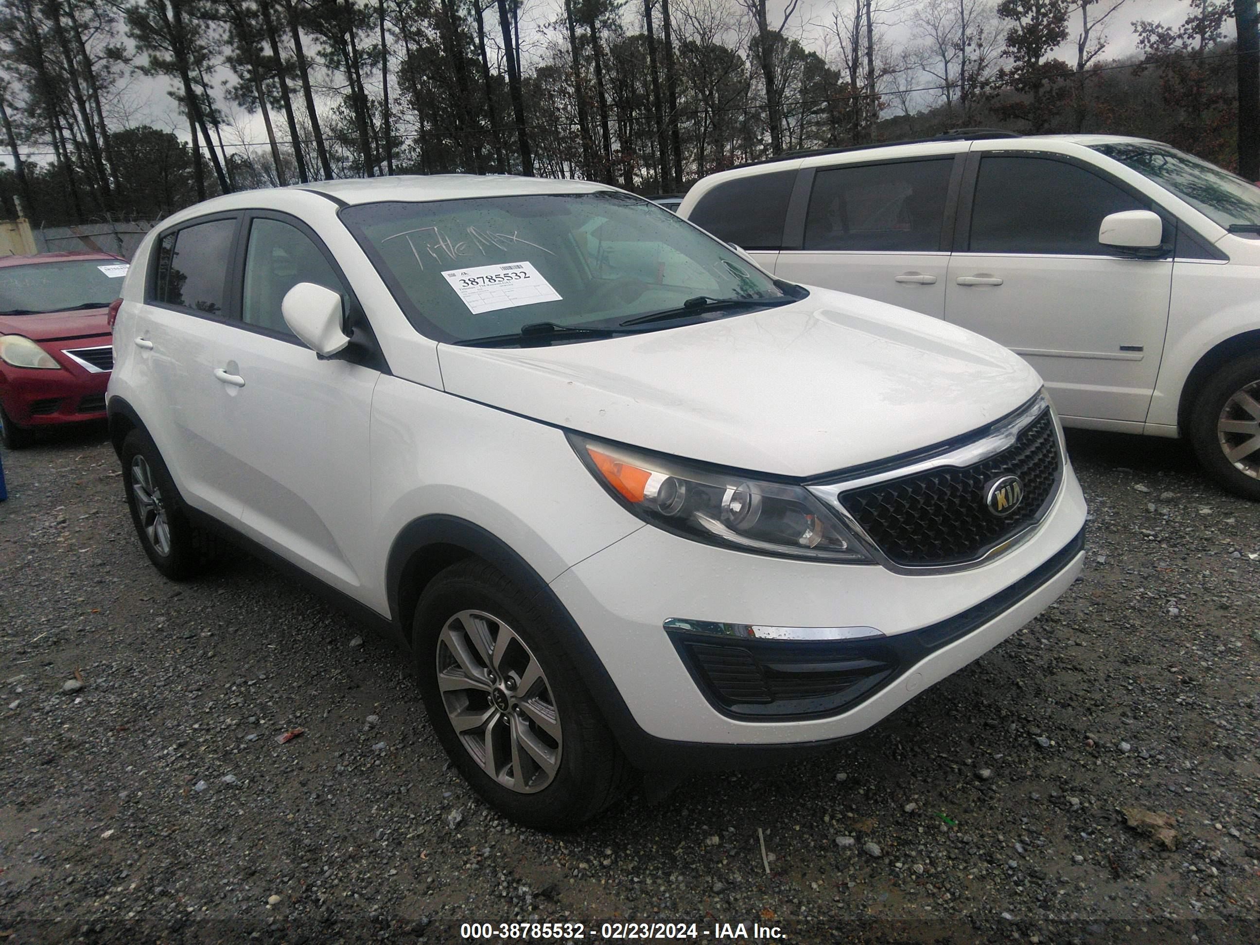 KIA SPORTAGE 2016 kndpb3ac2g7814770