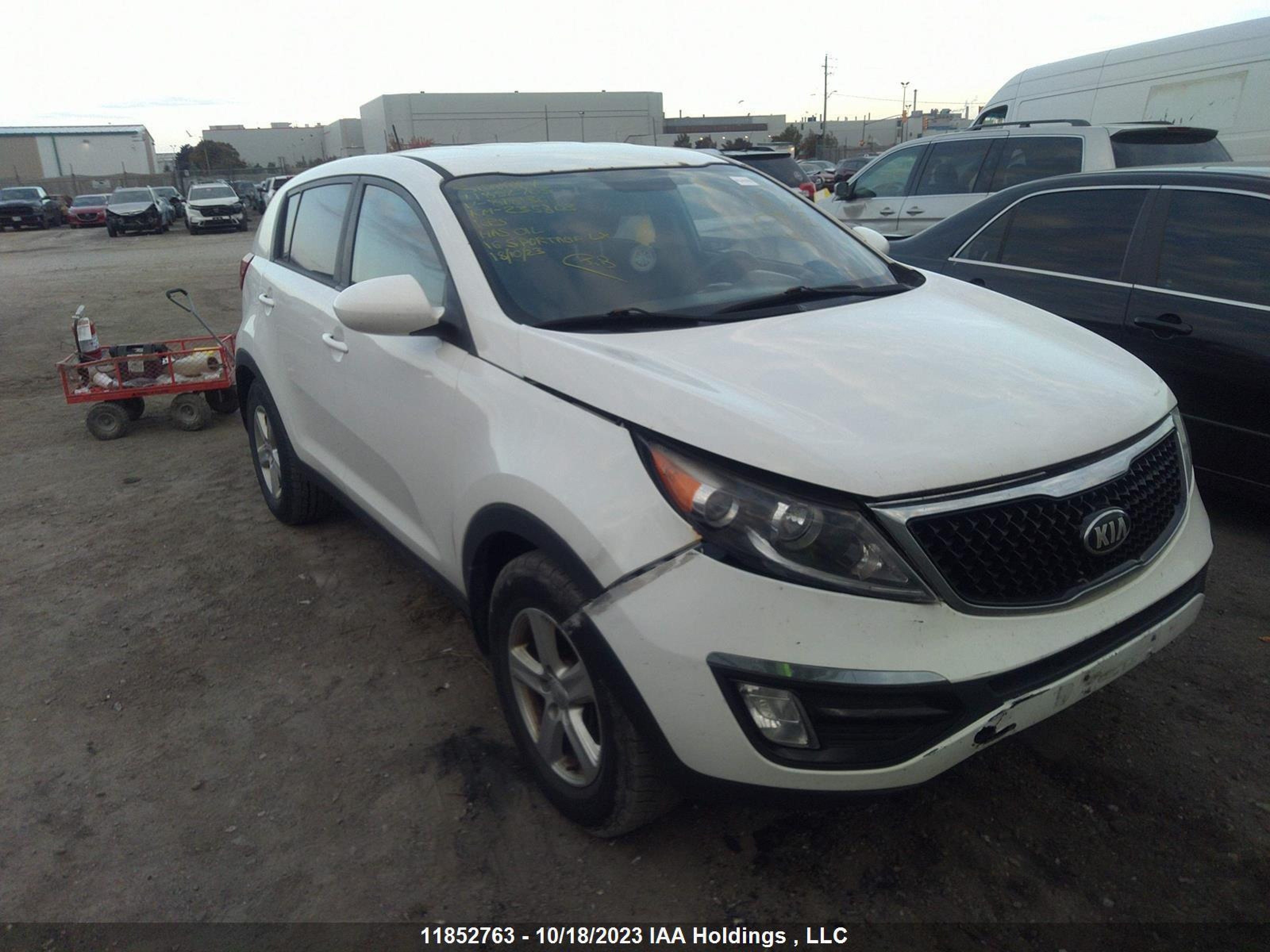 KIA SPORTAGE 2016 kndpb3ac9g7818136