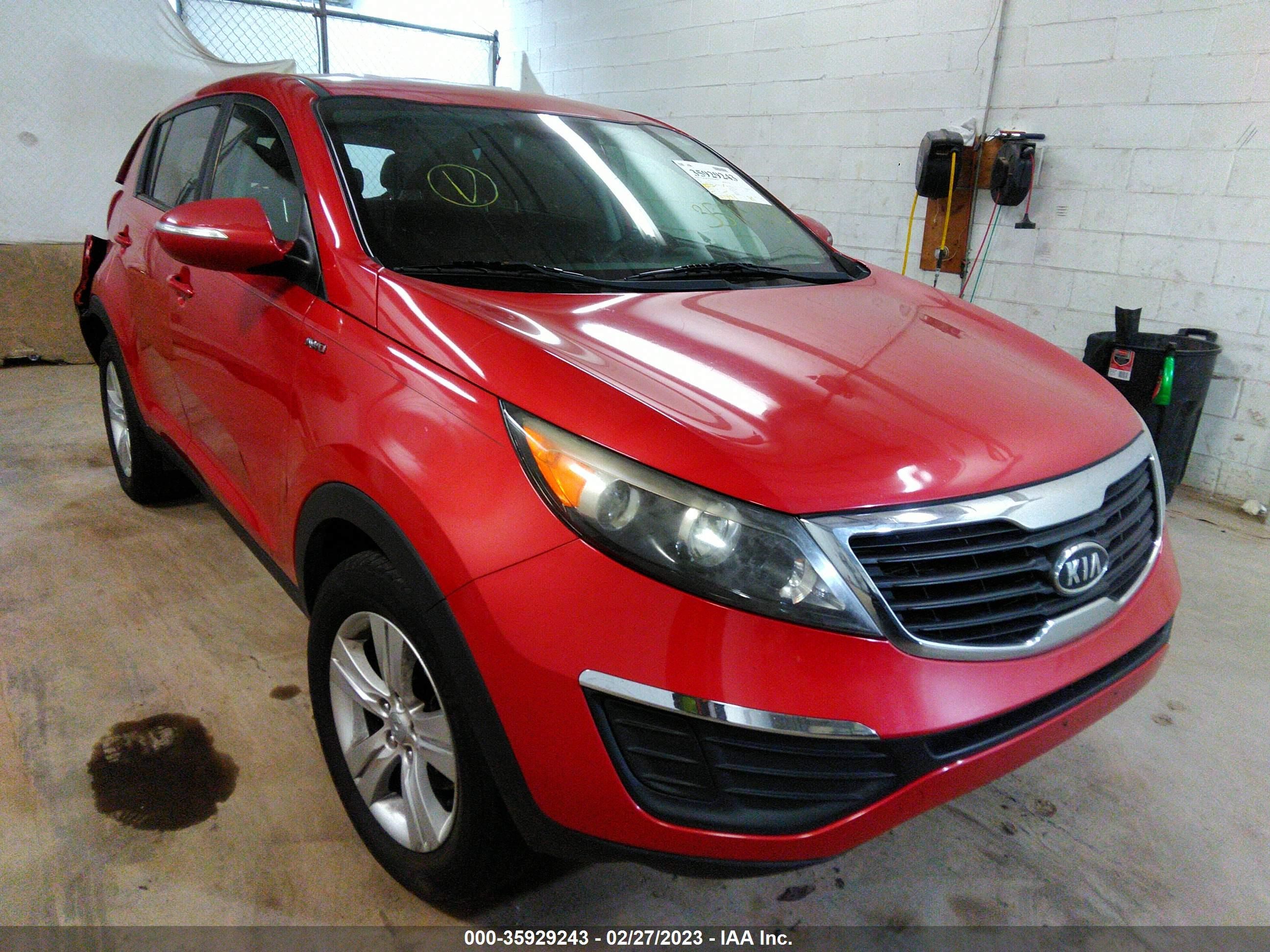 KIA SPORTAGE 2012 kndpbca29c7232277