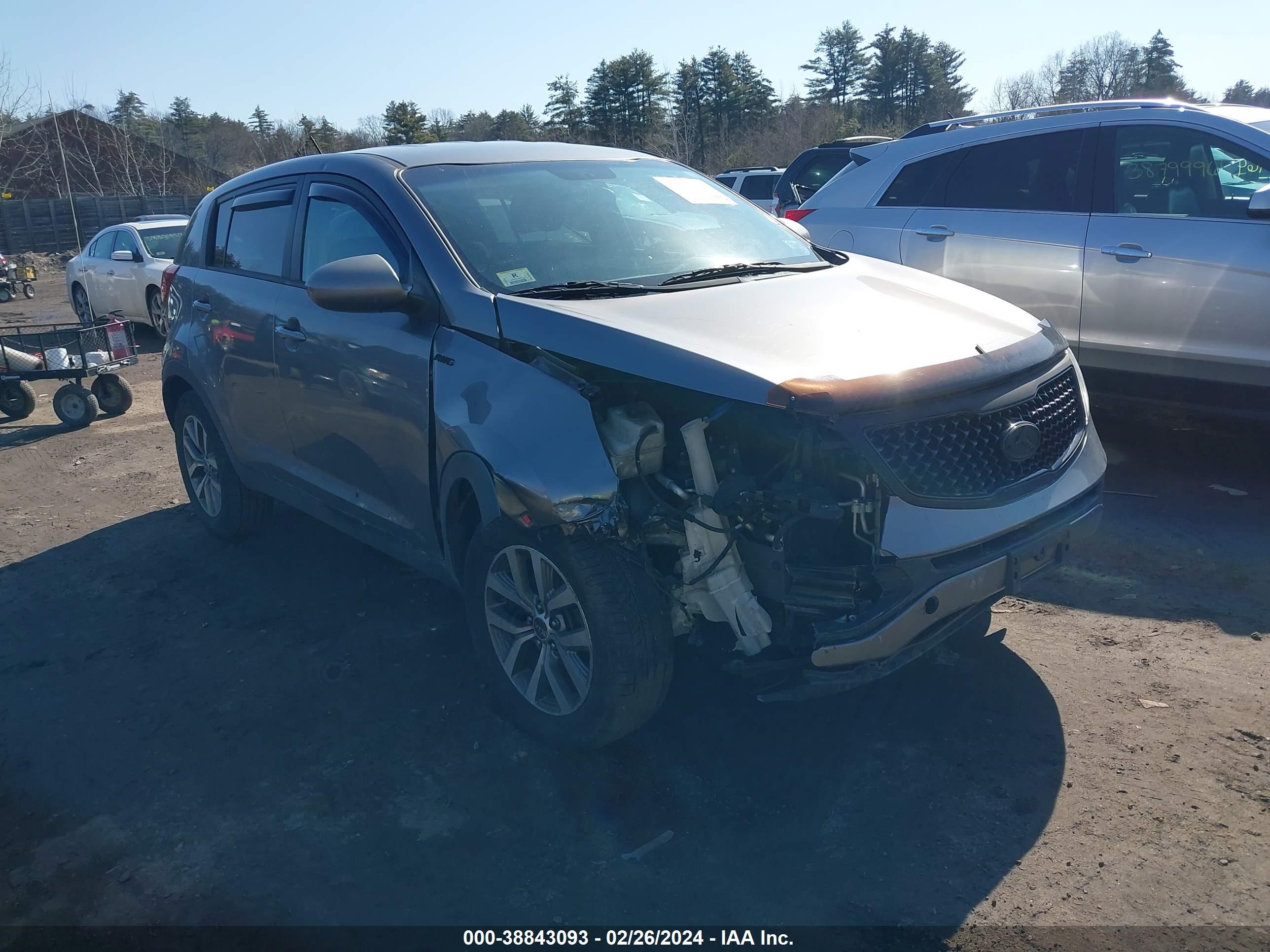 KIA SPORTAGE 2015 kndpbcac3f7682150