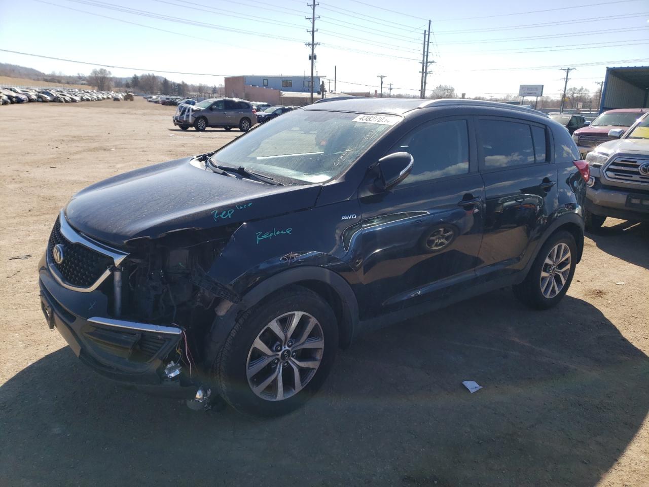 KIA SPORTAGE 2015 kndpbcac3f7722646