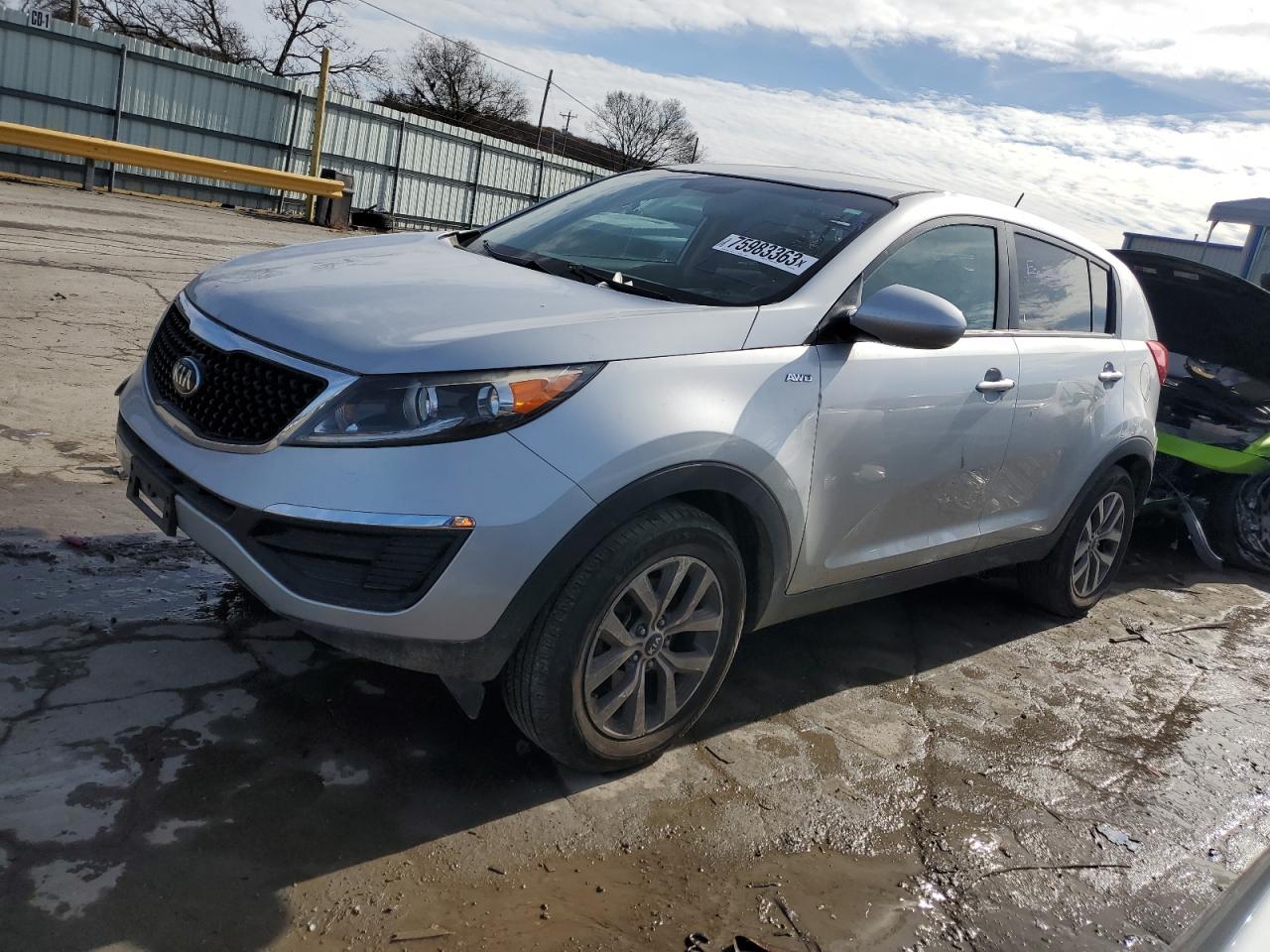 KIA SPORTAGE 2016 kndpbcac7g7857064