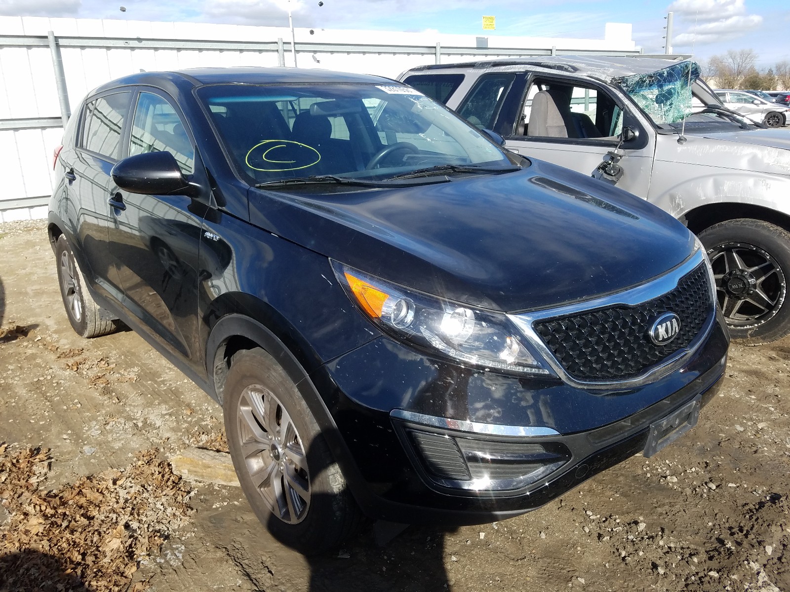 KIA SPORTAGE L 2014 kndpbcac8e7612206