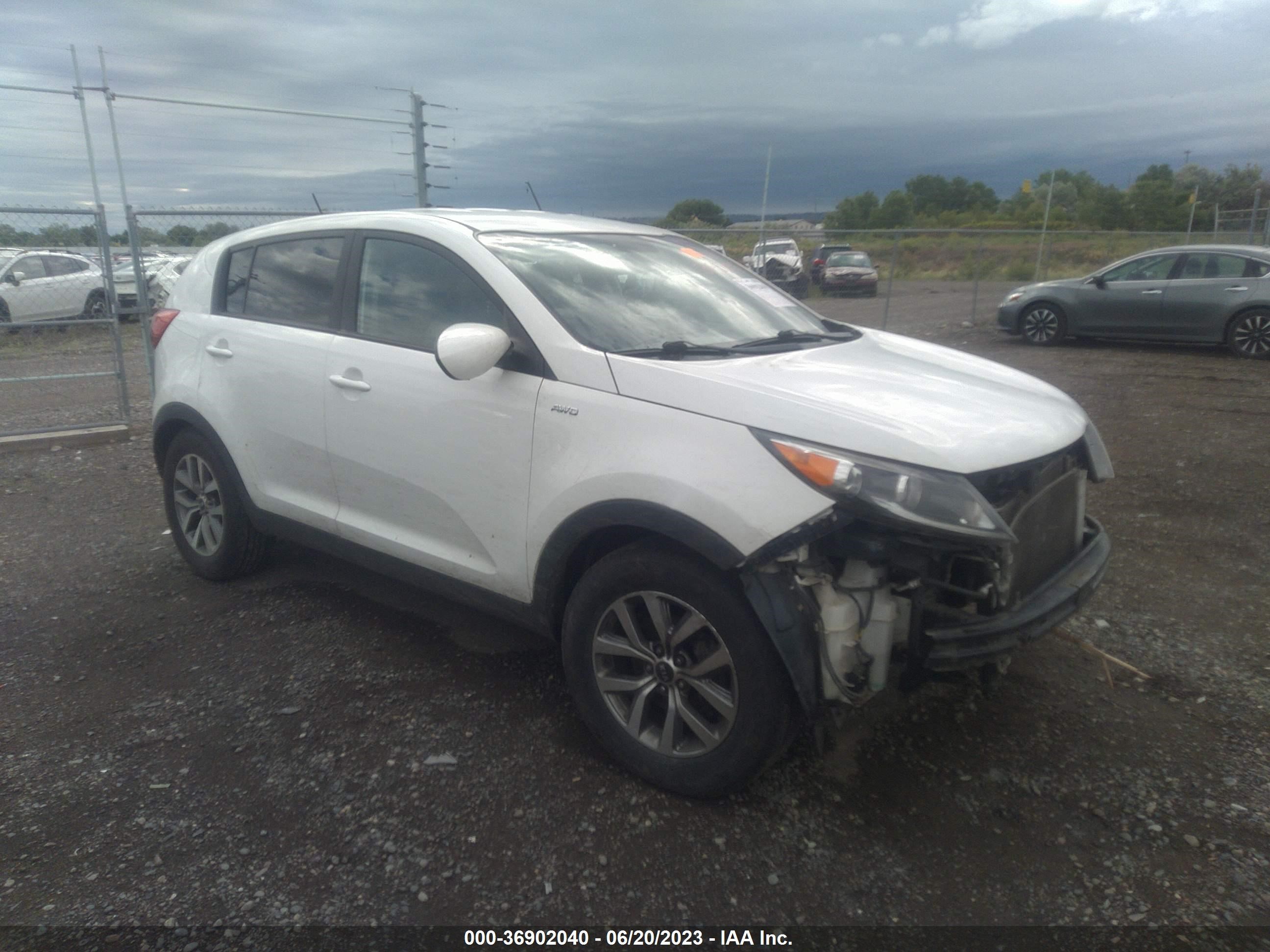 KIA SPORTAGE 2014 kndpbcac8e7623366