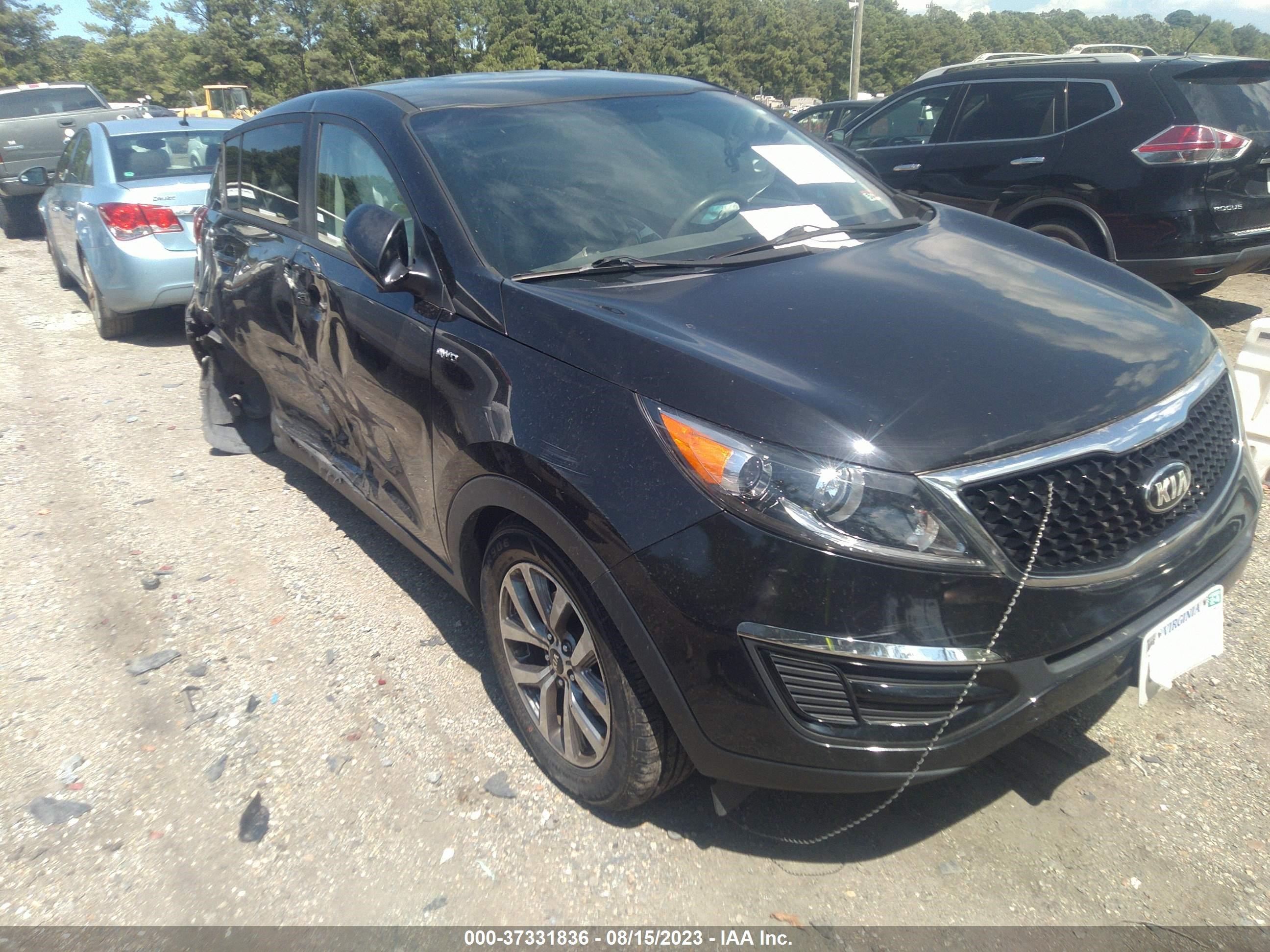 KIA SPORTAGE 2016 kndpbcac9g7822266