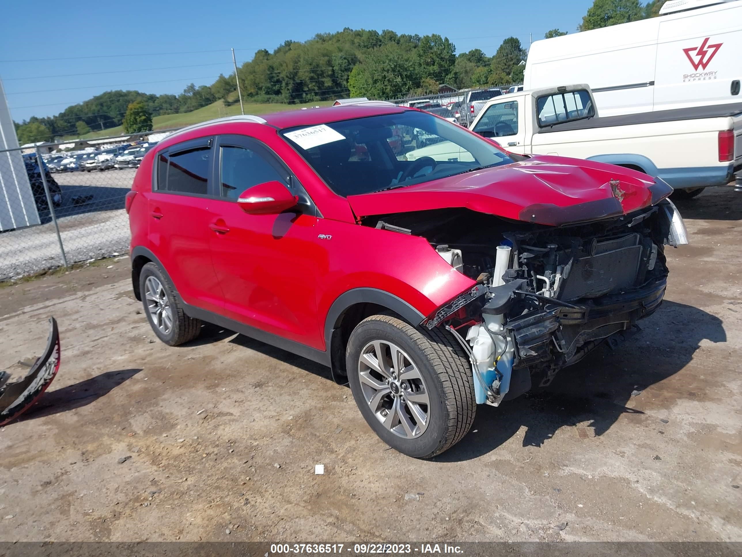 KIA SPORTAGE 2014 kndpbcacxe7548900