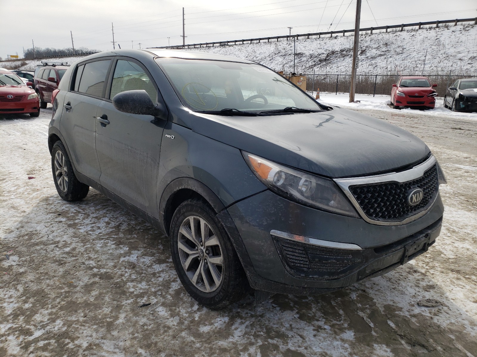 KIA SPORTAGE L 2015 kndpbcacxf7741923