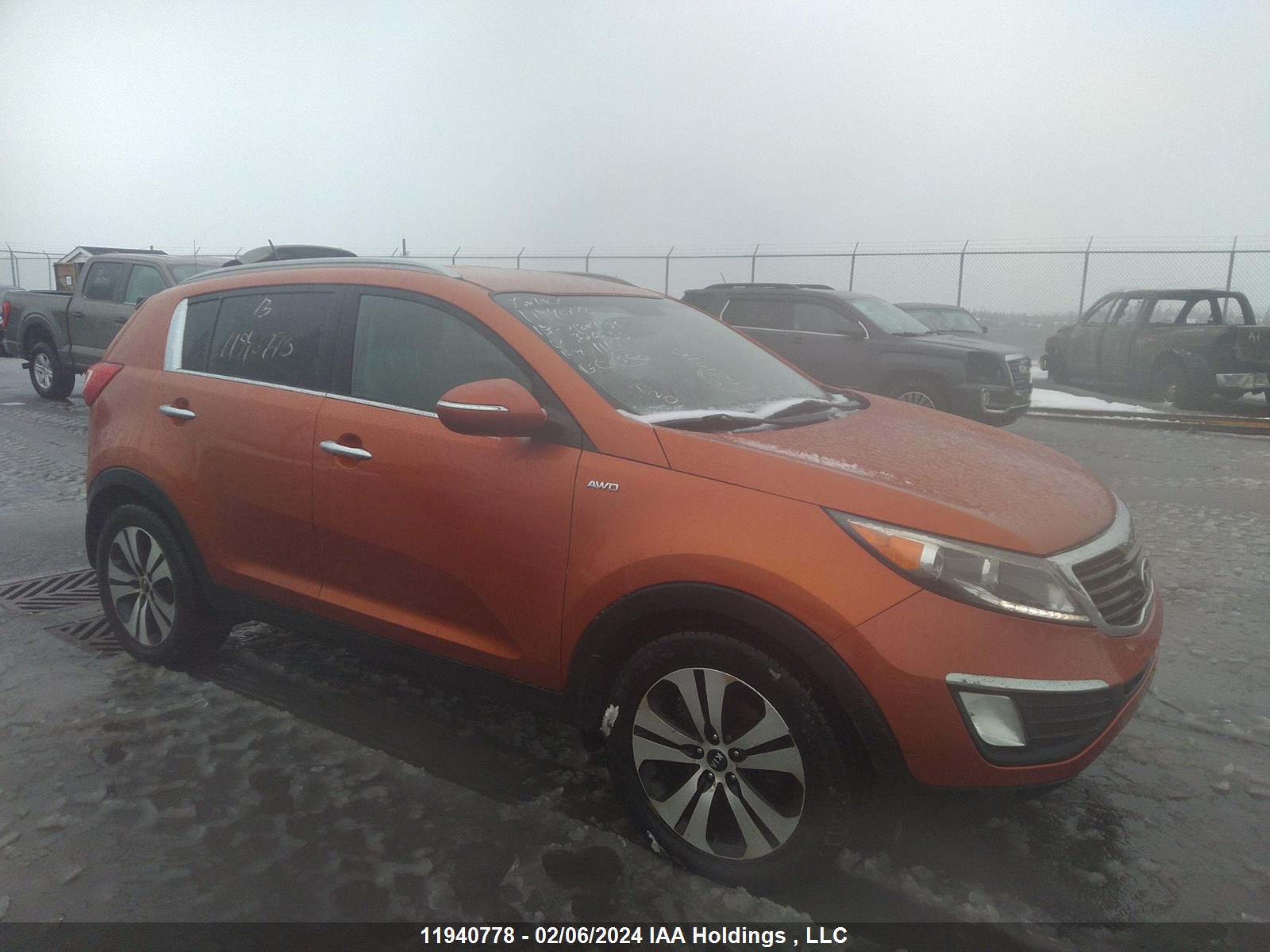 KIA SPORTAGE 2013 kndpcca20d7380655