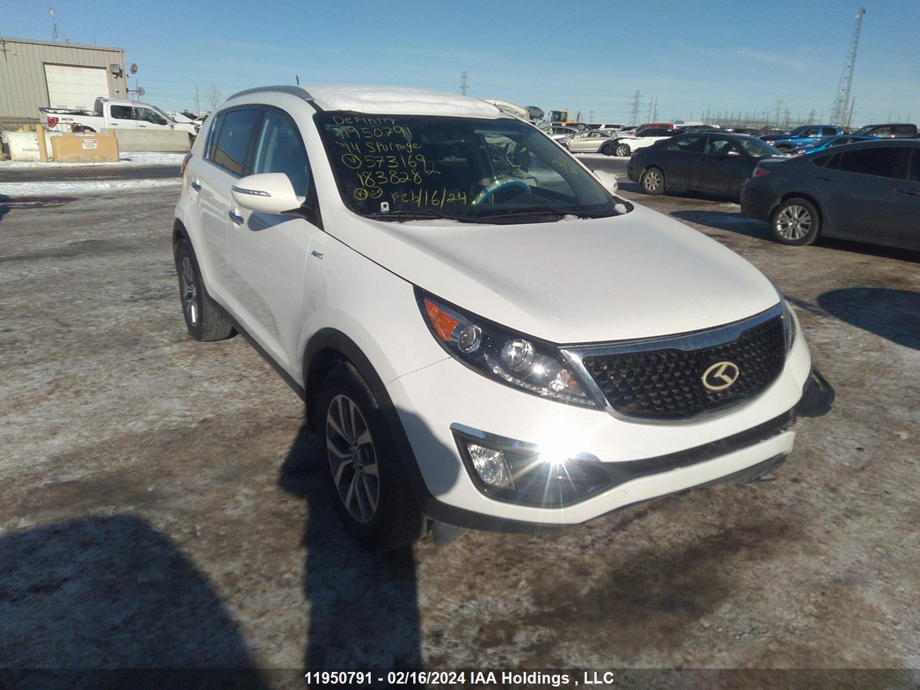 KIA SPORTAGE 2014 kndpccac0e7573169