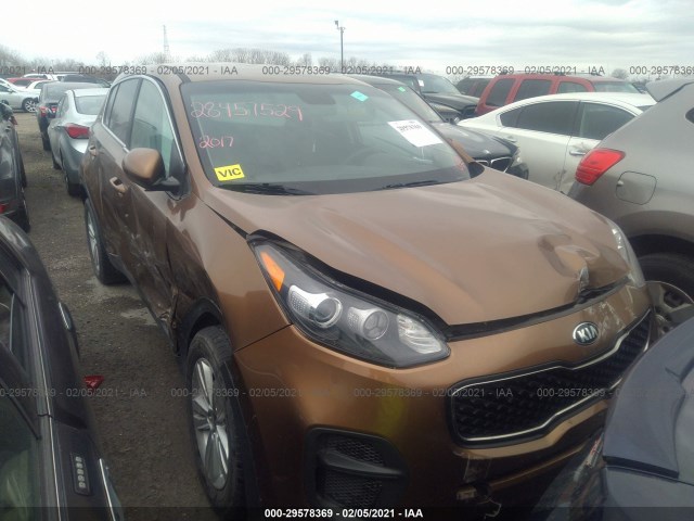 KIA SPORTAGE 2017 kndpm3ac1h7129042