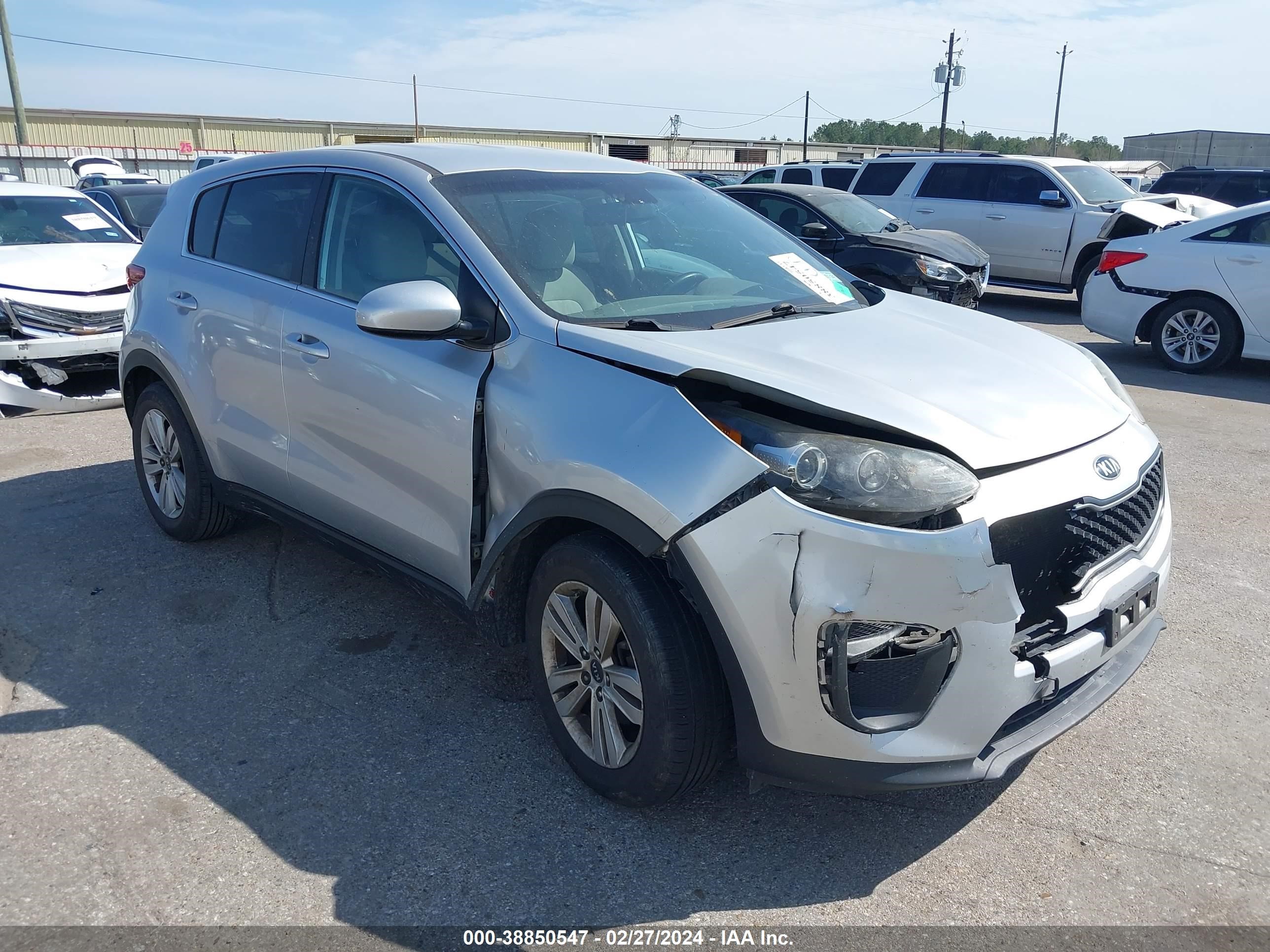 KIA SPORTAGE 2017 kndpm3ac2h7227965