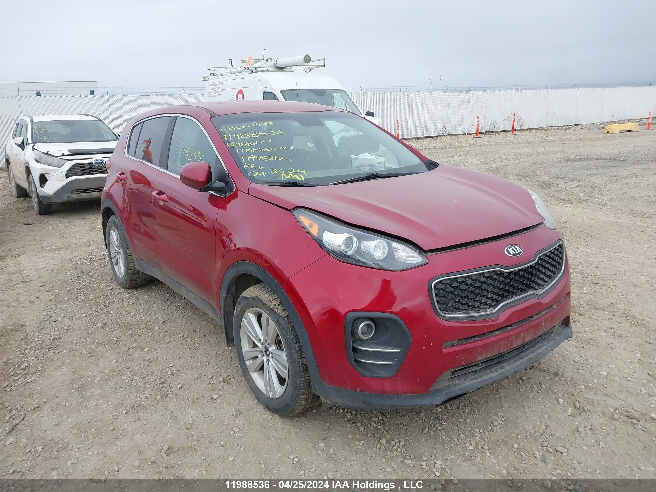 KIA SPORTAGE 2017 kndpm3ac3h7168277