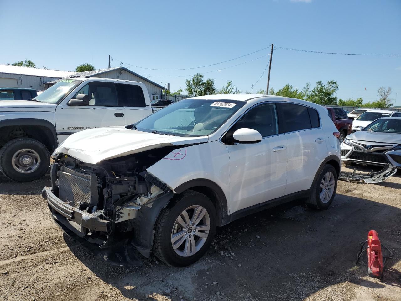 KIA SPORTAGE 2017 kndpm3ac4h7097624