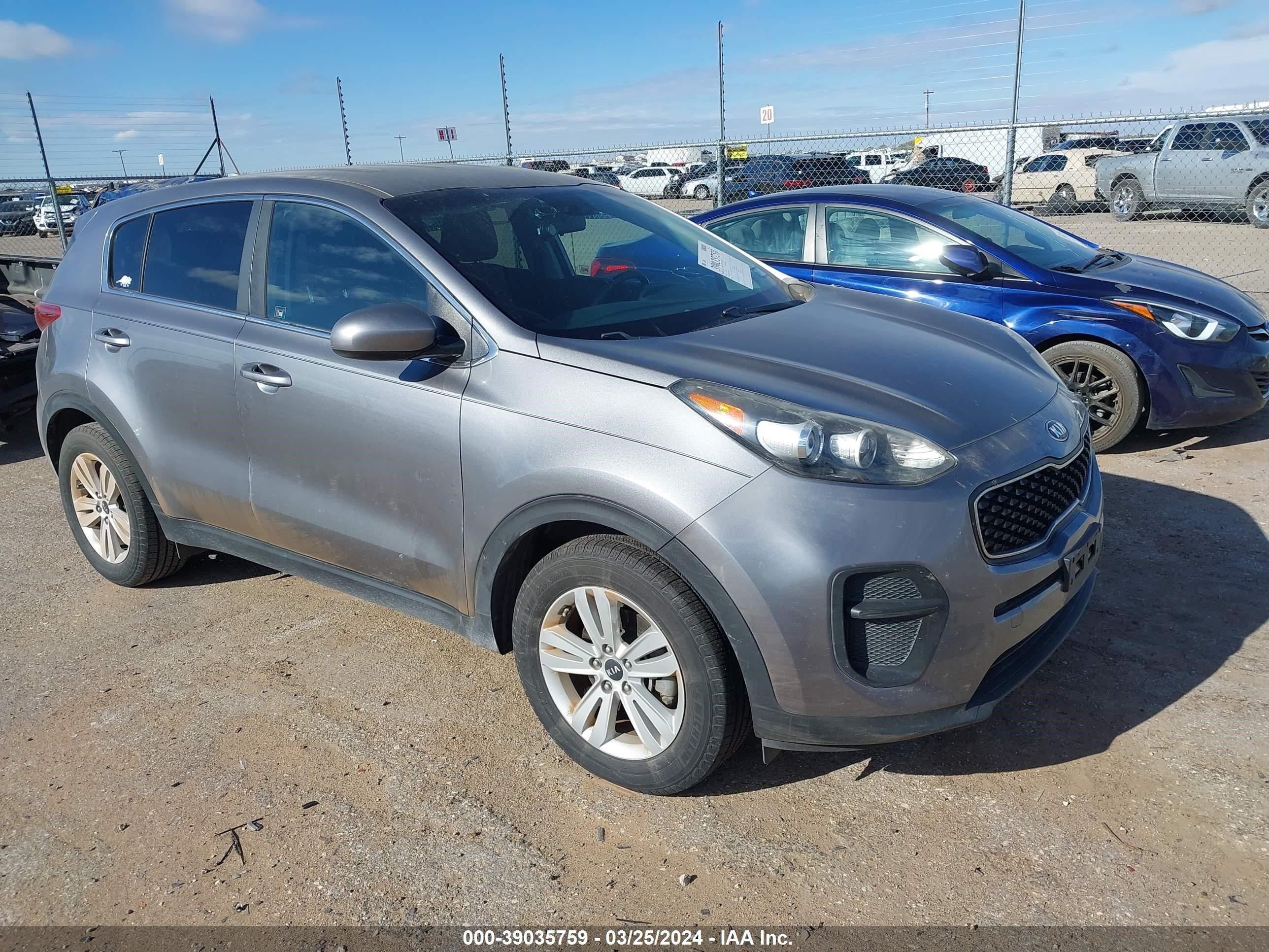 KIA SPORTAGE 2017 kndpm3ac5h7185615