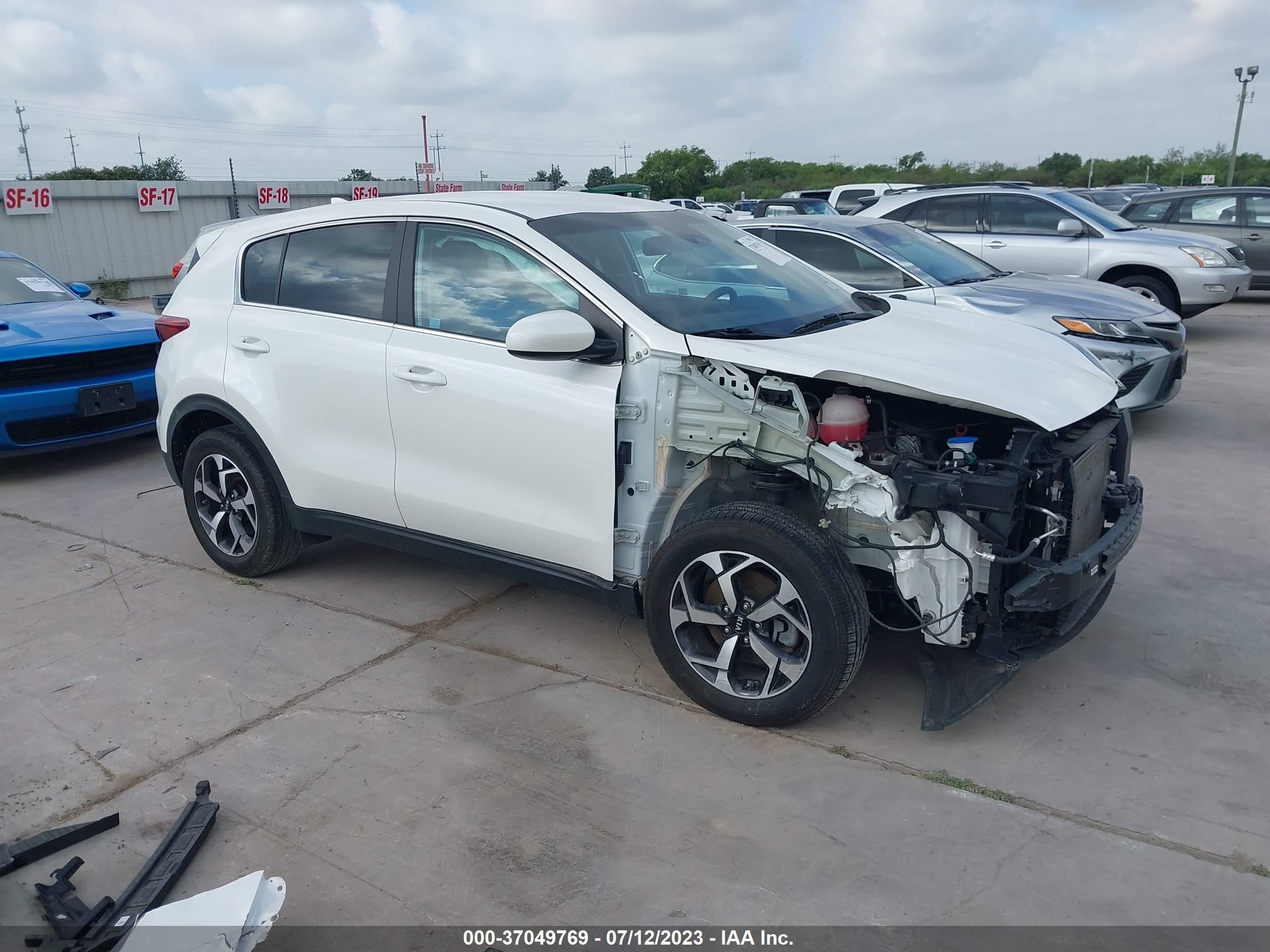 KIA SPORTAGE 2021 kndpm3ac5m7929188