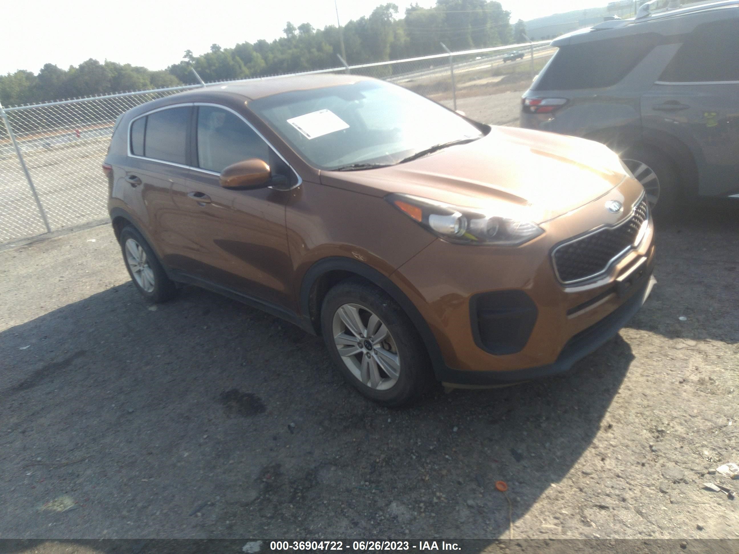 KIA SPORTAGE 2018 kndpm3ac6j7337665