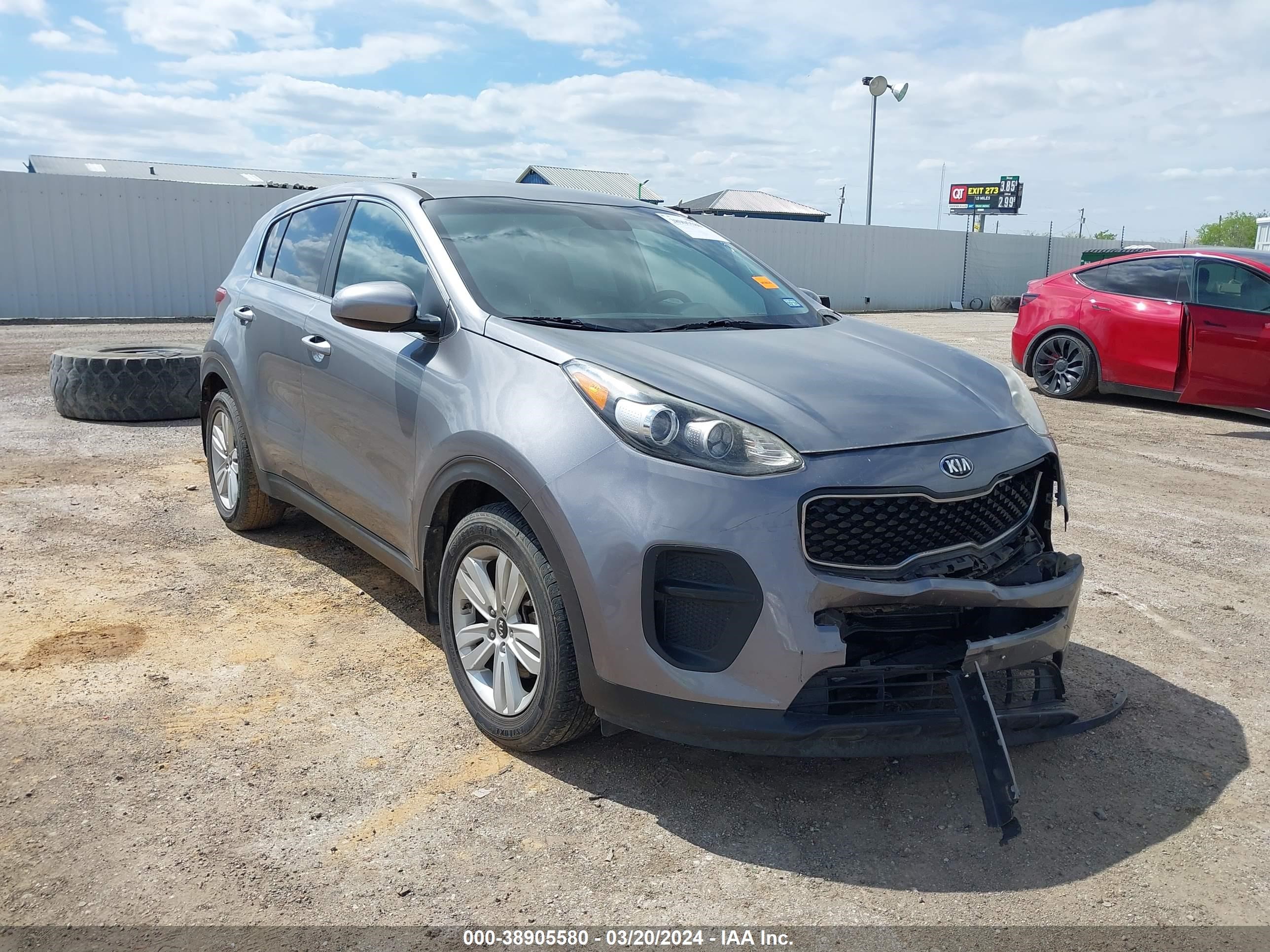 KIA SPORTAGE 2017 kndpm3ac7h7233440