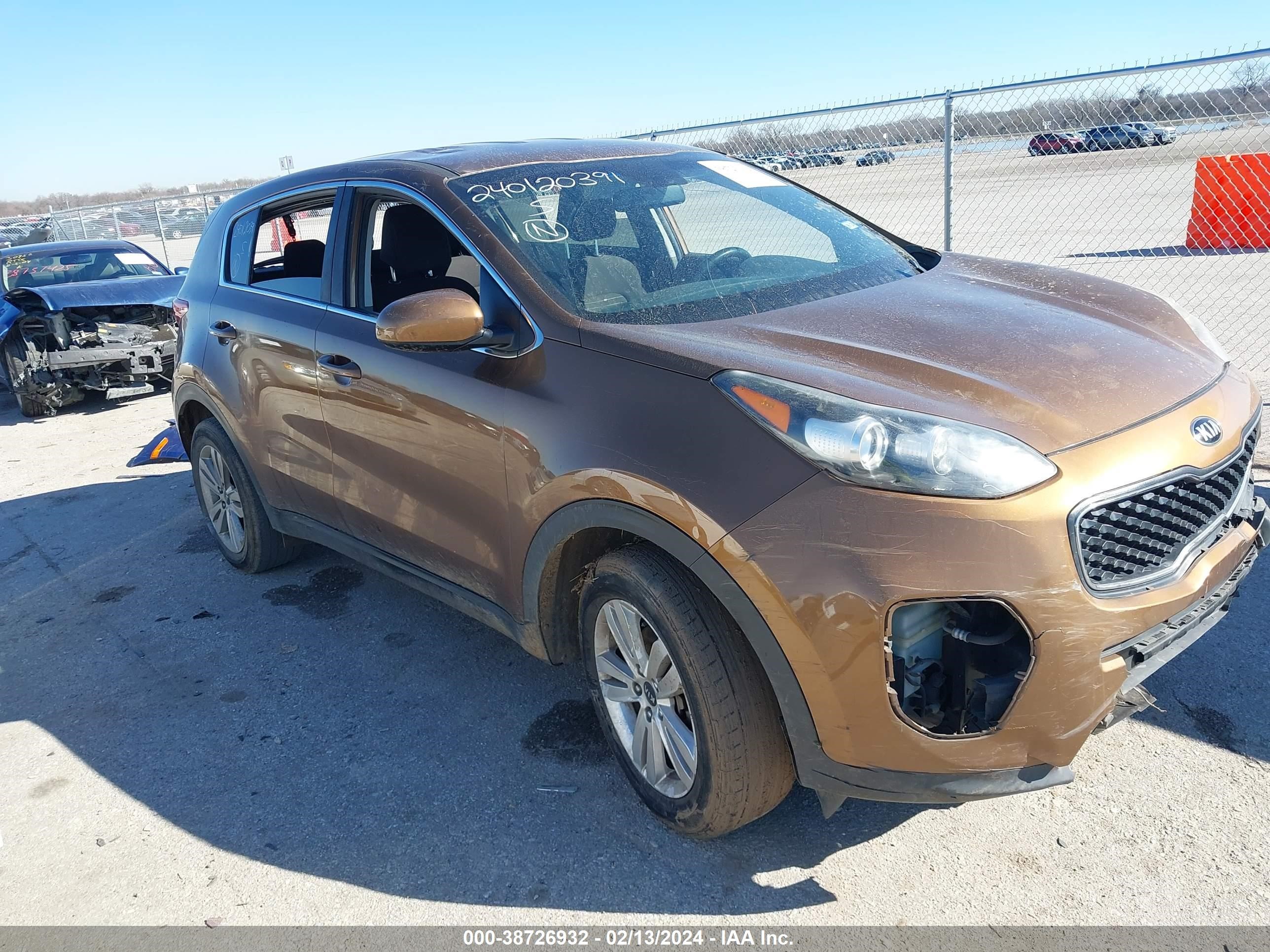 KIA SPORTAGE 2018 kndpm3ac7j7317814