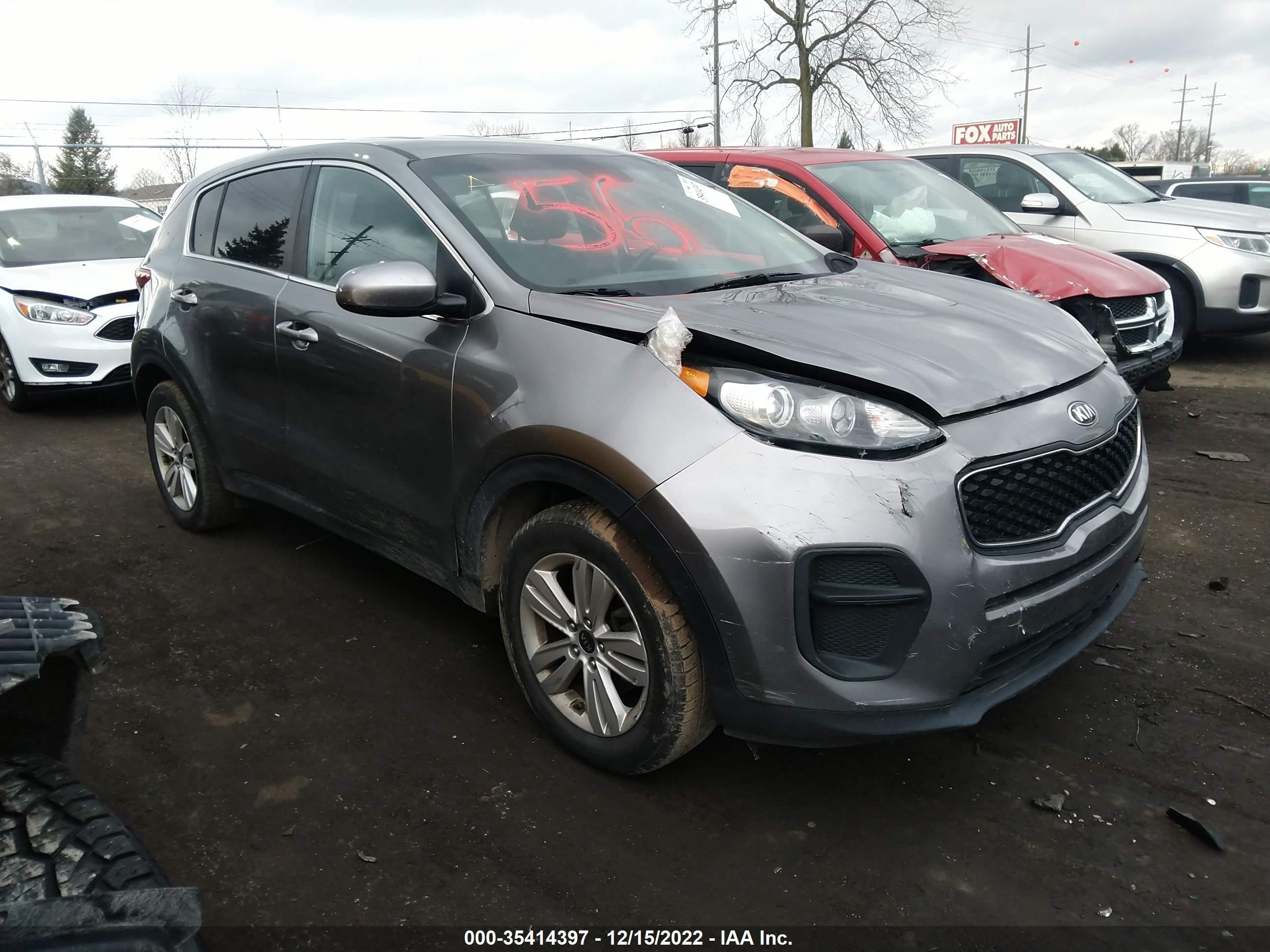 KIA SPORTAGE 2019 kndpm3ac7k7548147