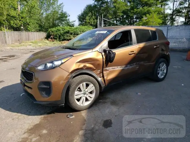 KIA SPORTAGE 2018 kndpm3ac8j7334234