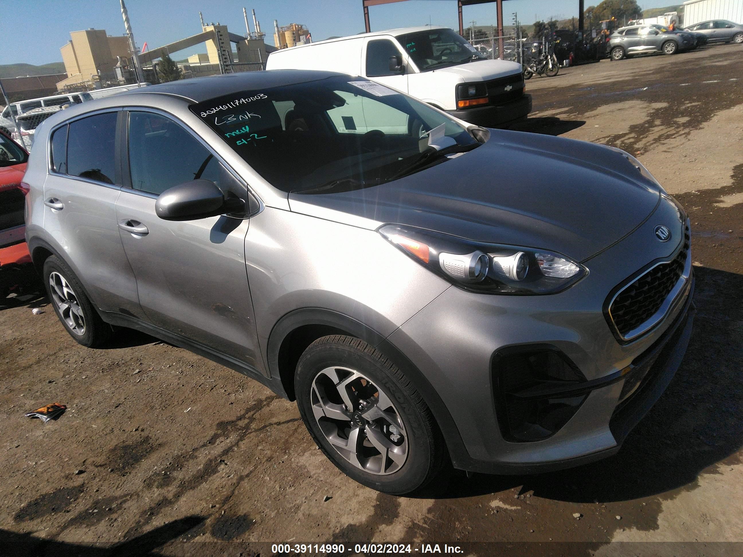 KIA SPORTAGE 2020 kndpm3ac8l7787126