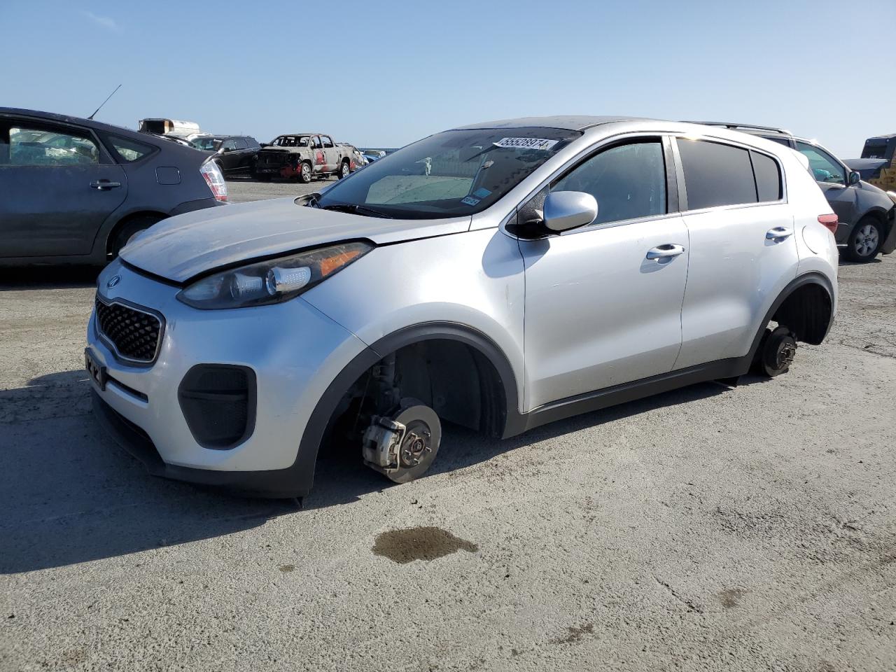 KIA SPORTAGE 2017 kndpm3ac9h7098395