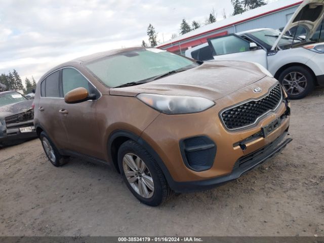 KIA SPORTAGE 2017 kndpm3acxh7110232