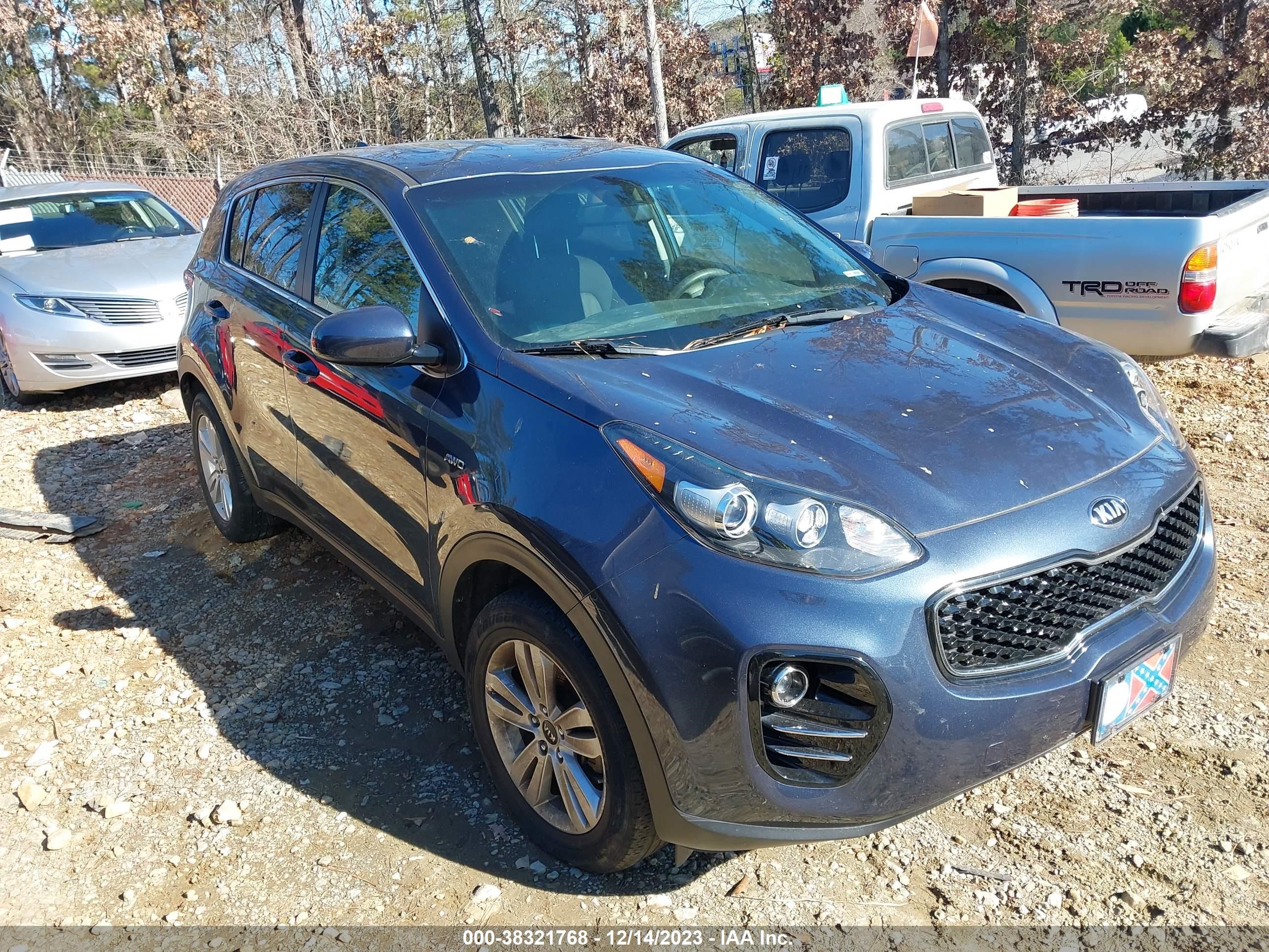 KIA SPORTAGE 2017 kndpmcac0h7250631