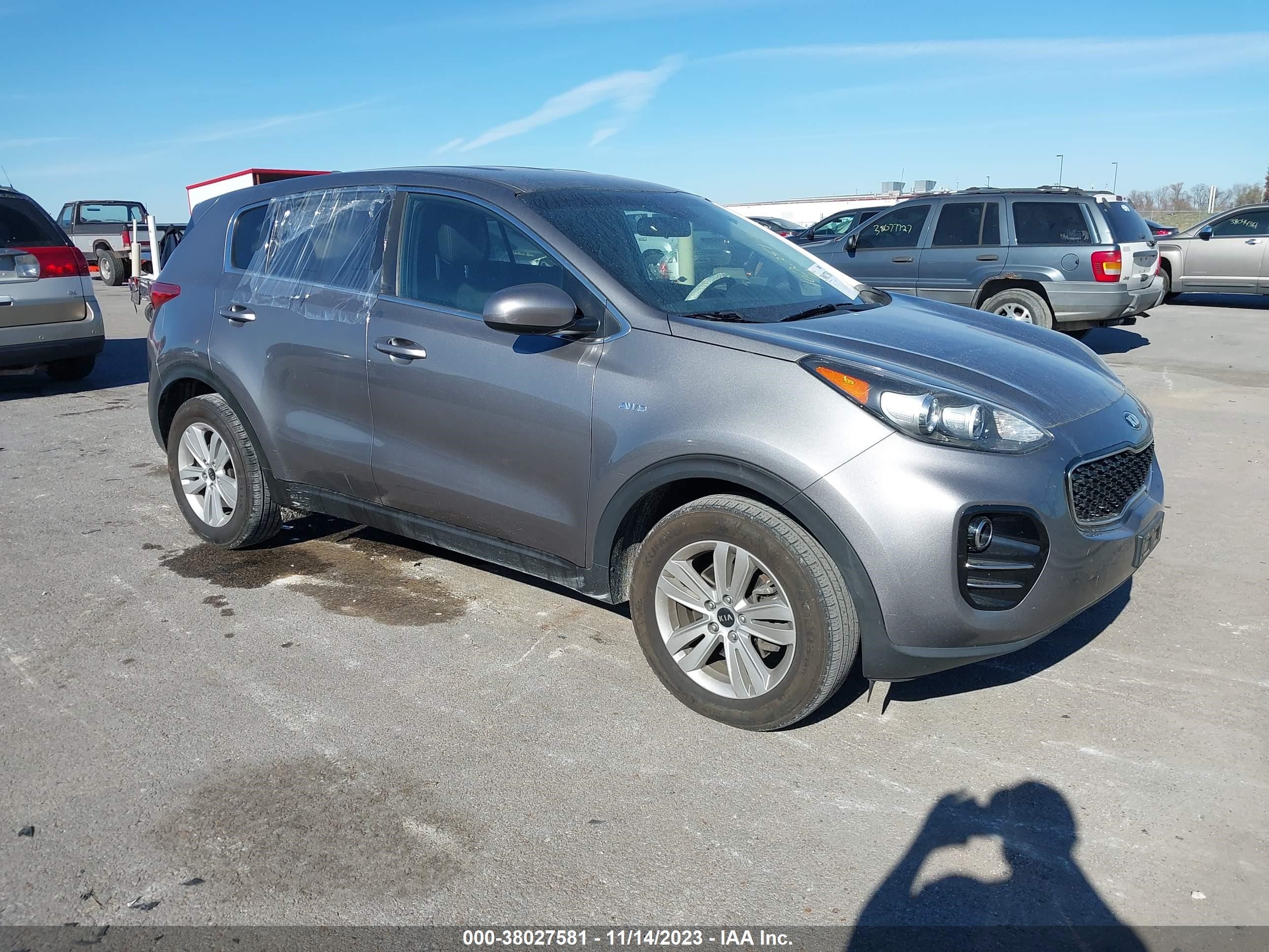 KIA SPORTAGE 2017 kndpmcac0h7292488