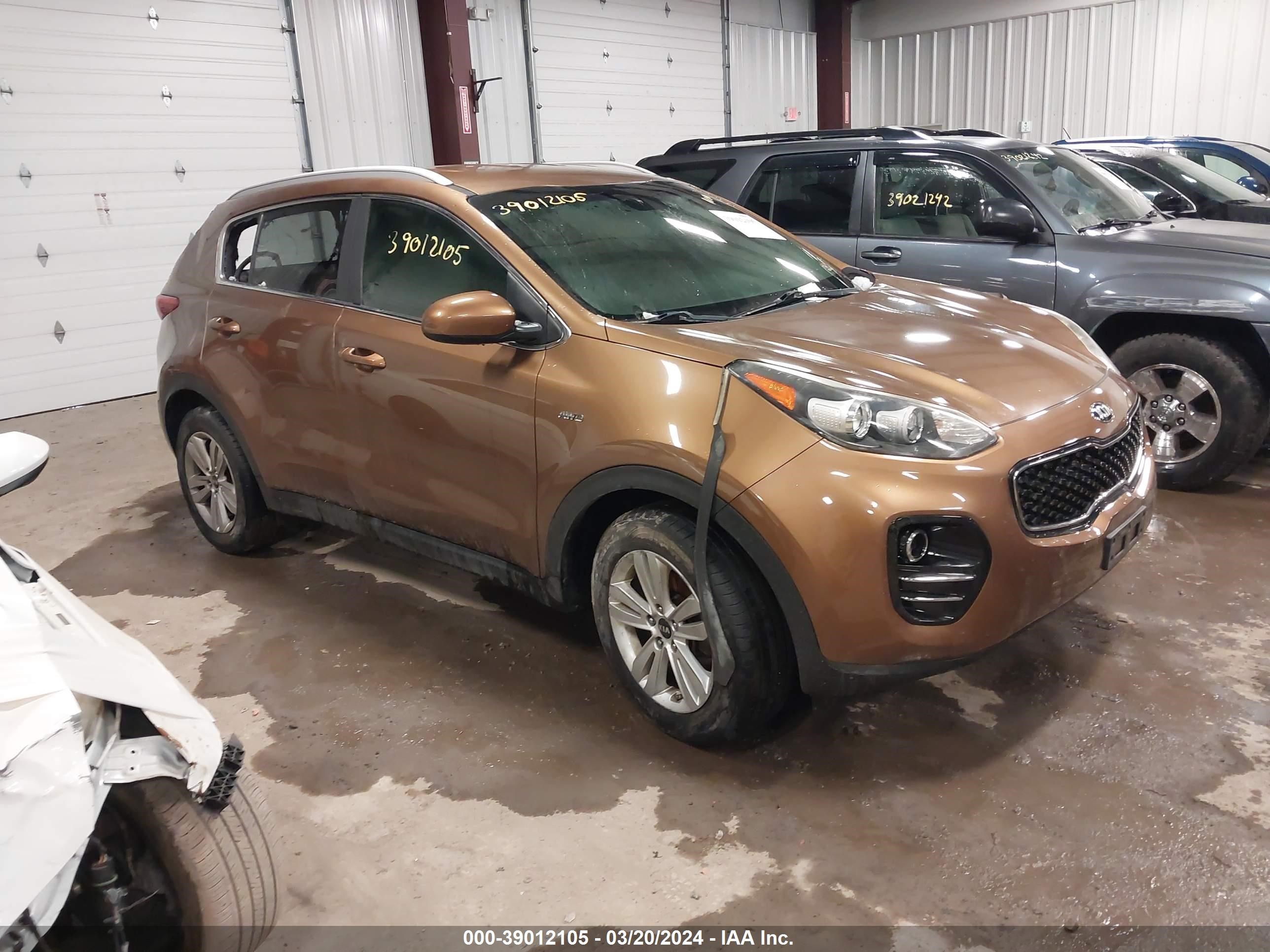 KIA SPORTAGE 2017 kndpmcac1h7101872