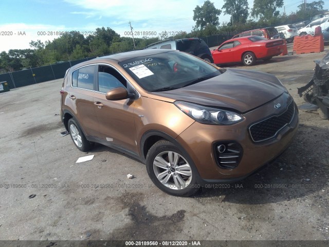 KIA SPORTAGE 2017 kndpmcac1h7153566