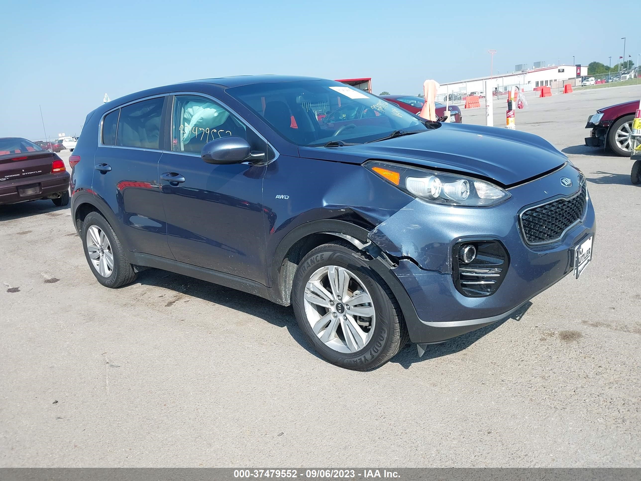 KIA SPORTAGE 2017 kndpmcac1h7192612