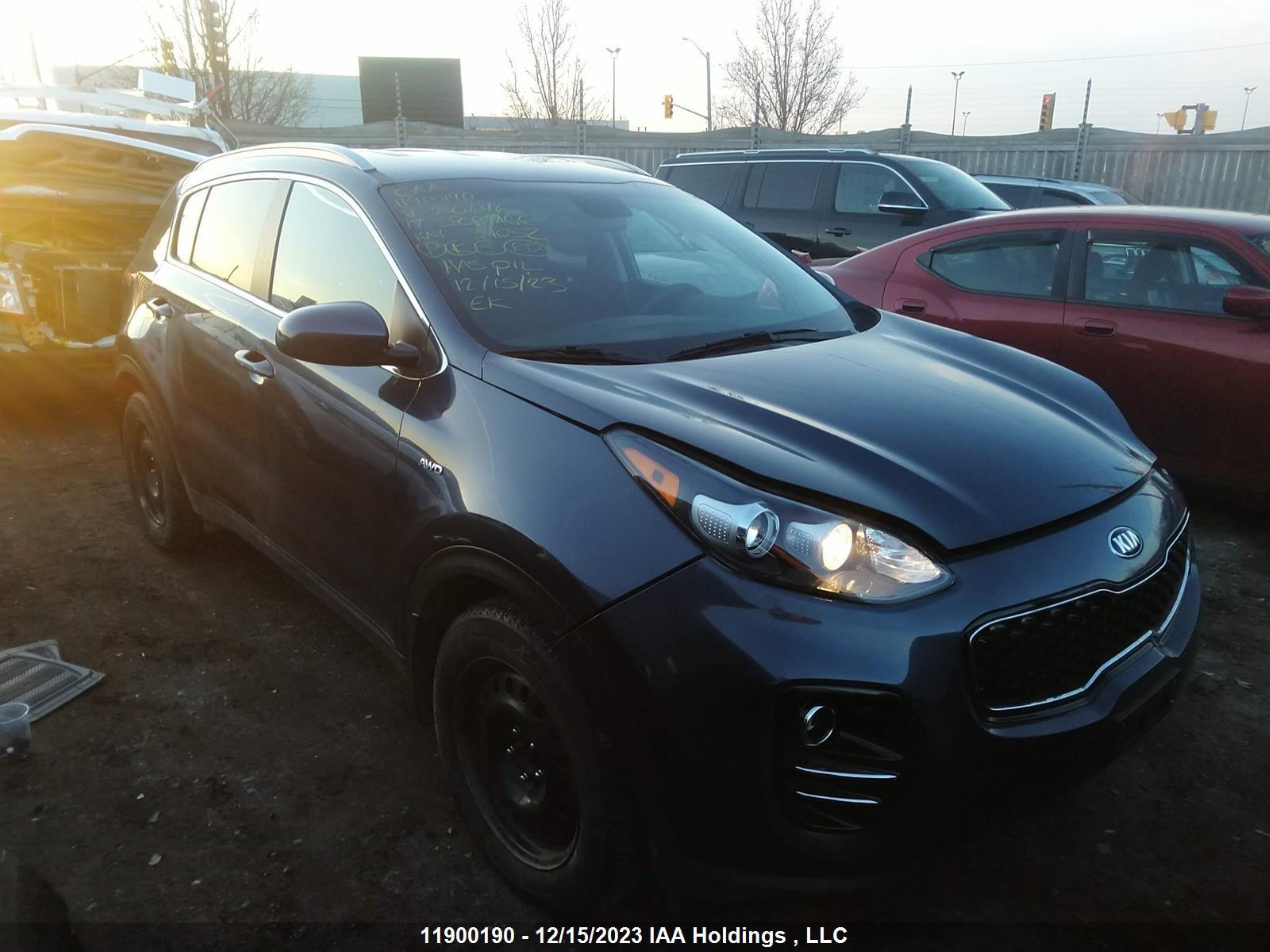 KIA SPORTAGE 2017 kndpmcac2h7250646