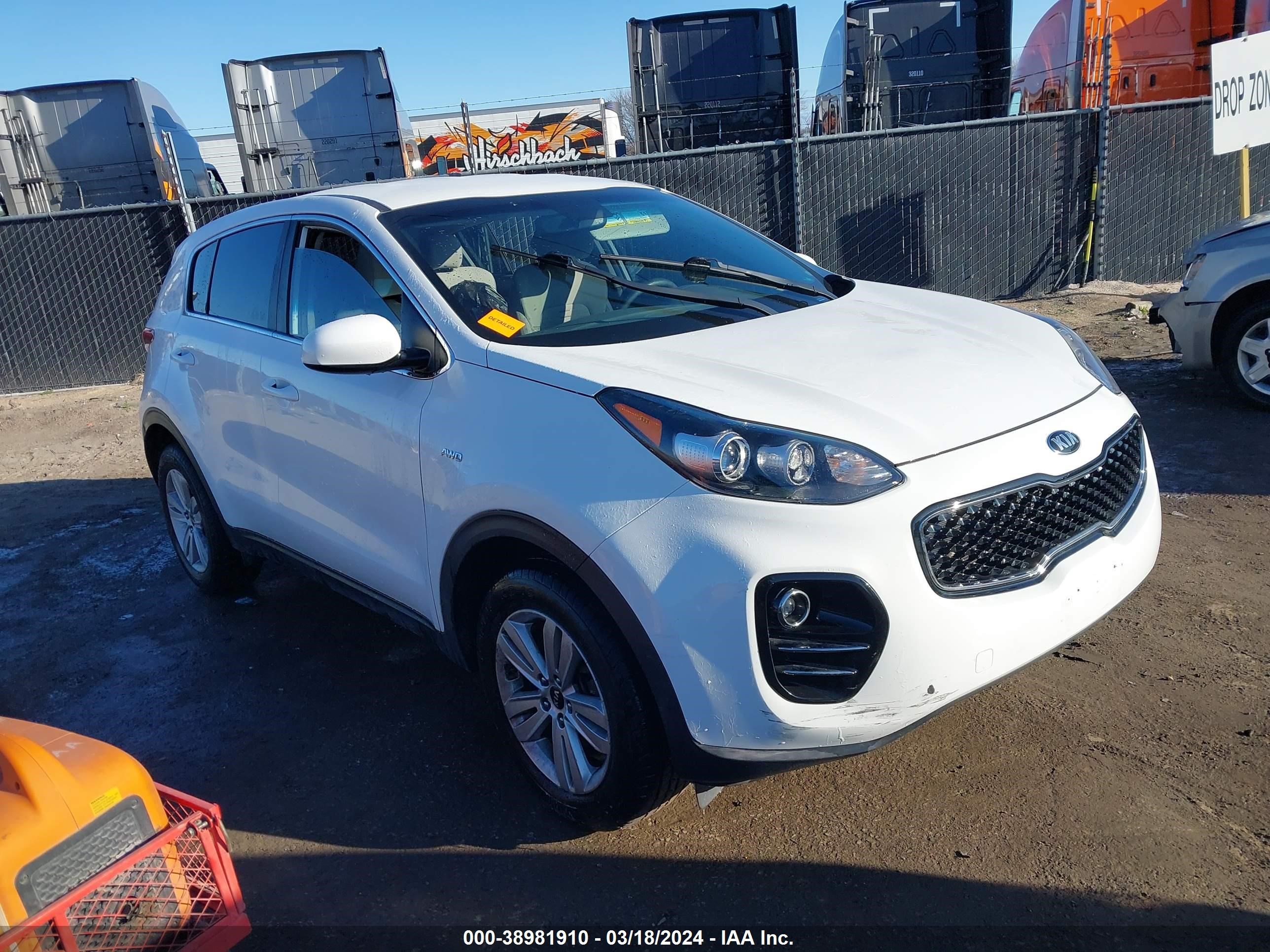 KIA SPORTAGE L 2018 kndpmcac2j7464574