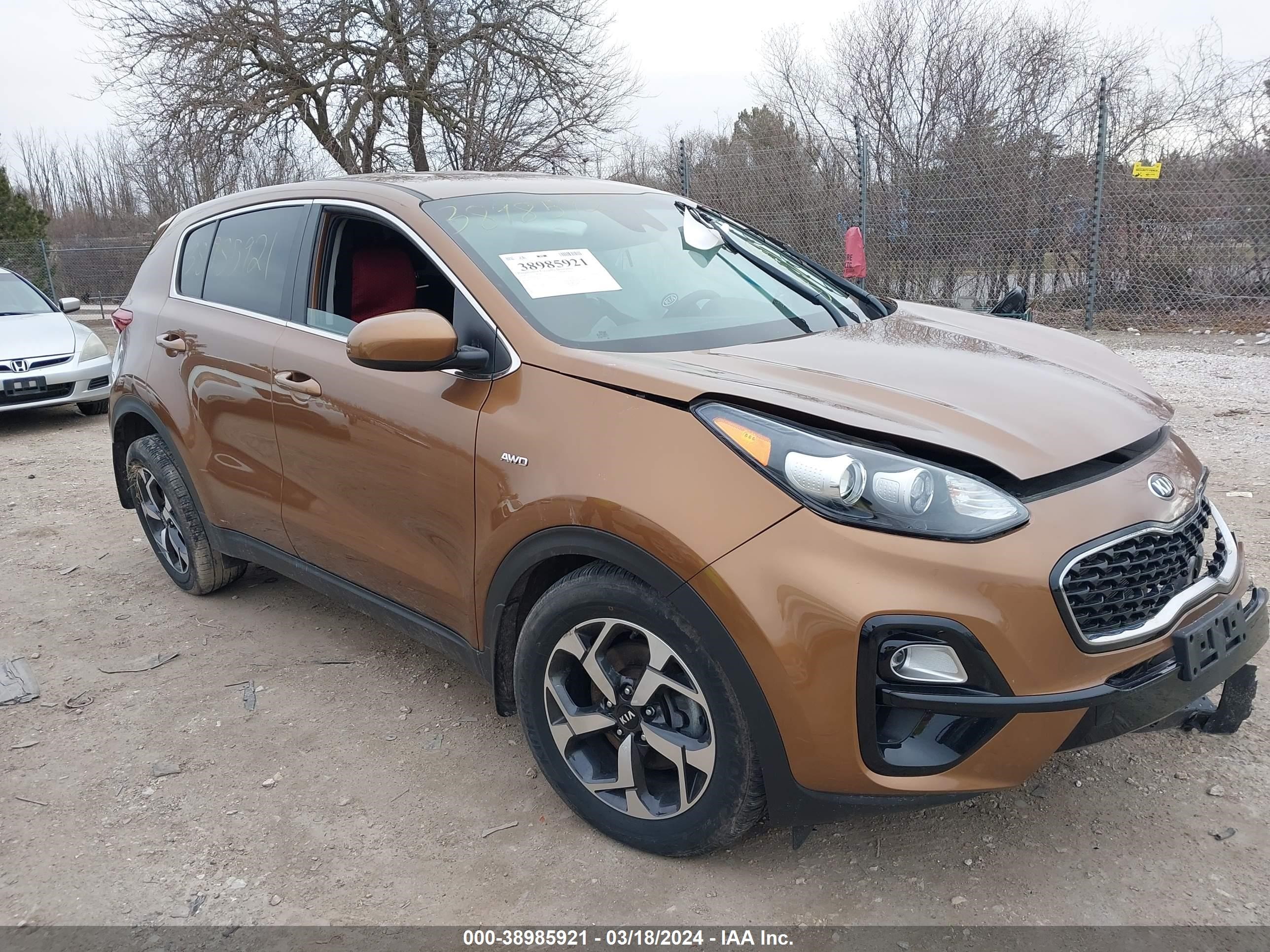 KIA SPORTAGE 2020 kndpmcac2l7755160