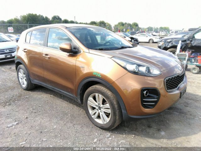 KIA SPORTAGE 2017 kndpmcac3h7123369