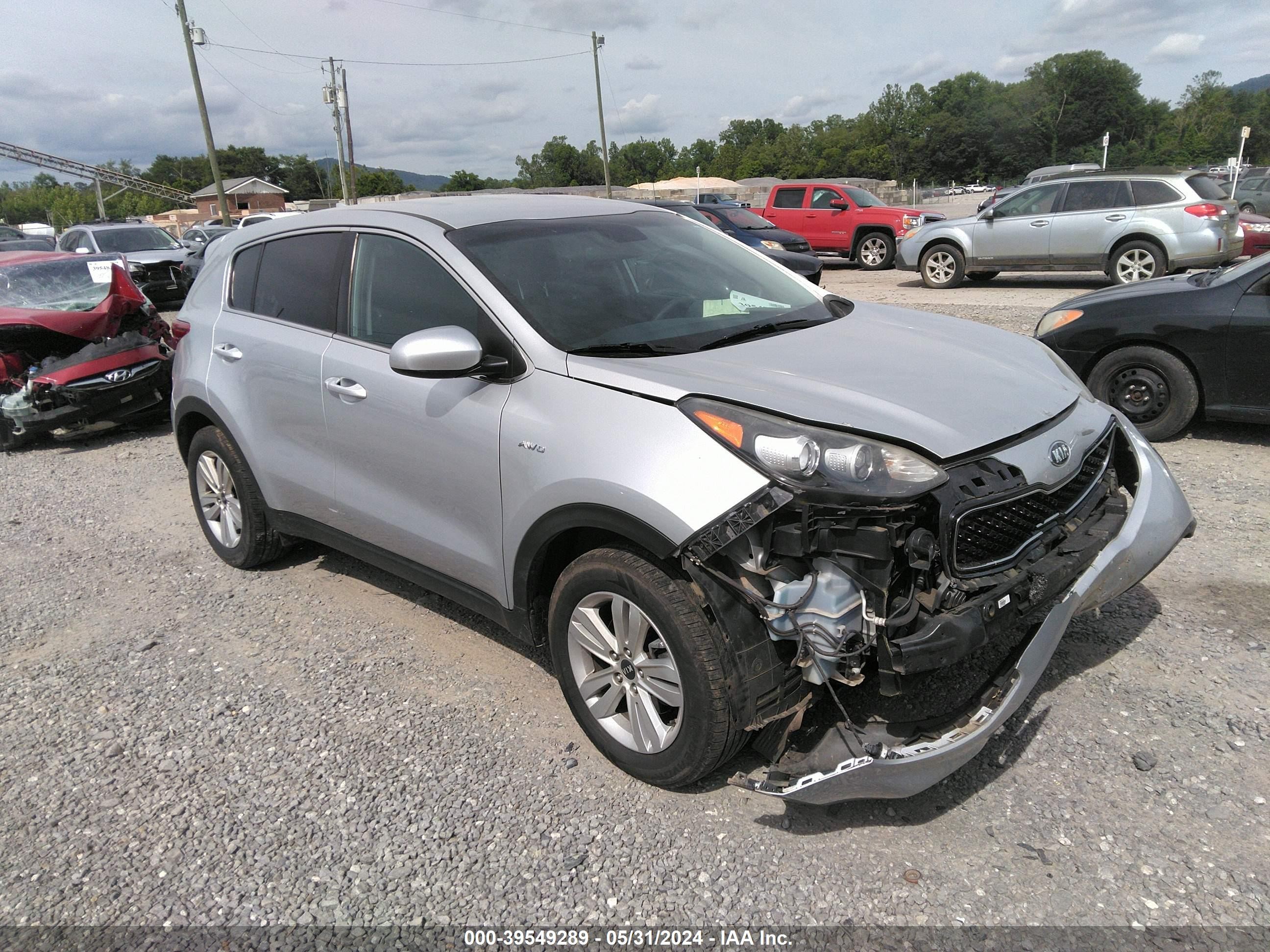 KIA SPORTAGE 2017 kndpmcac3h7269027