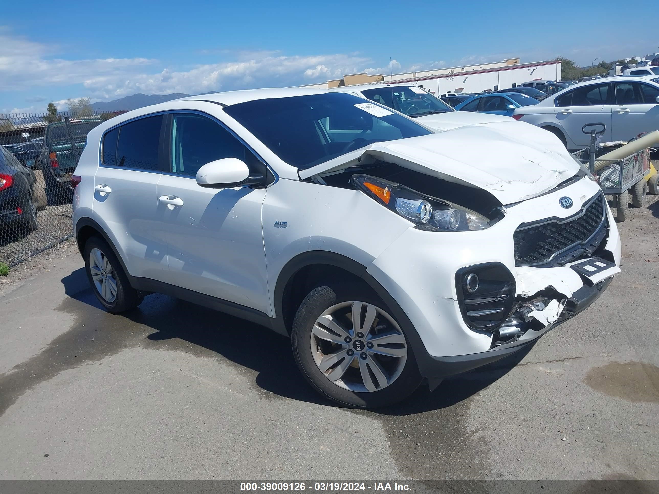 KIA SPORTAGE 2017 kndpmcac3h7298933