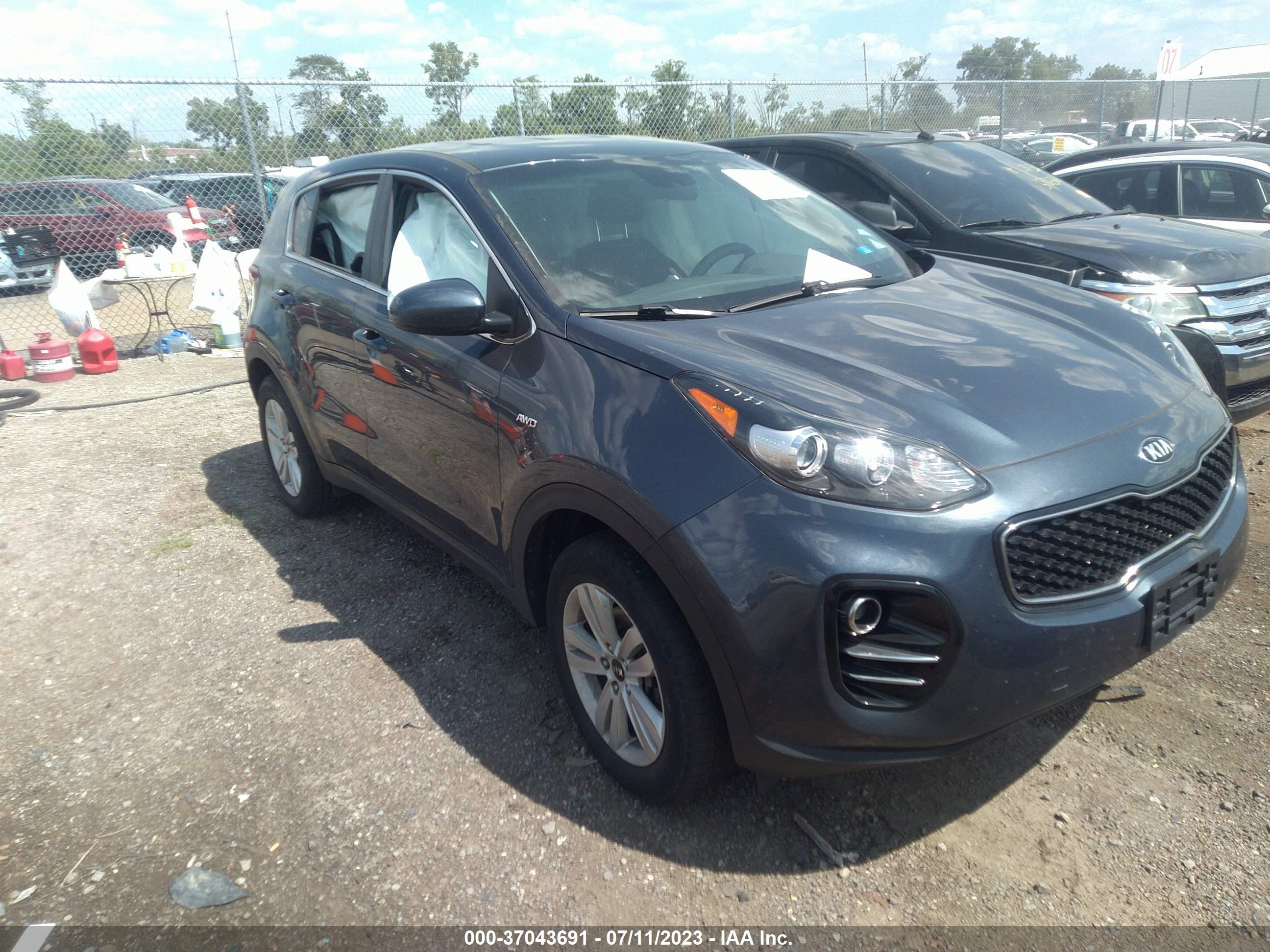 KIA SPORTAGE 2018 kndpmcac3j7340524