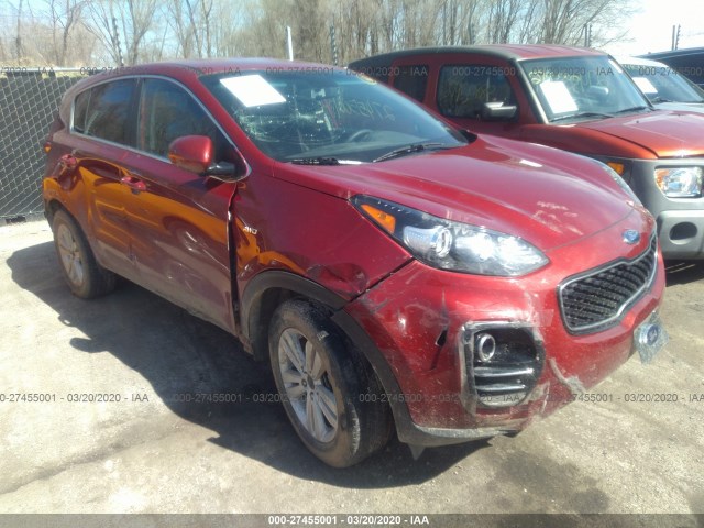 KIA SPORTAGE 2018 kndpmcac4j7302137