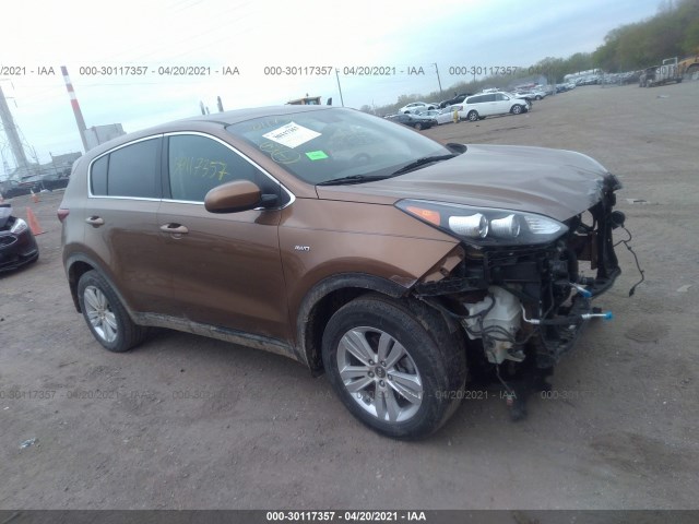 KIA SPORTAGE 2017 kndpmcac5h7205037