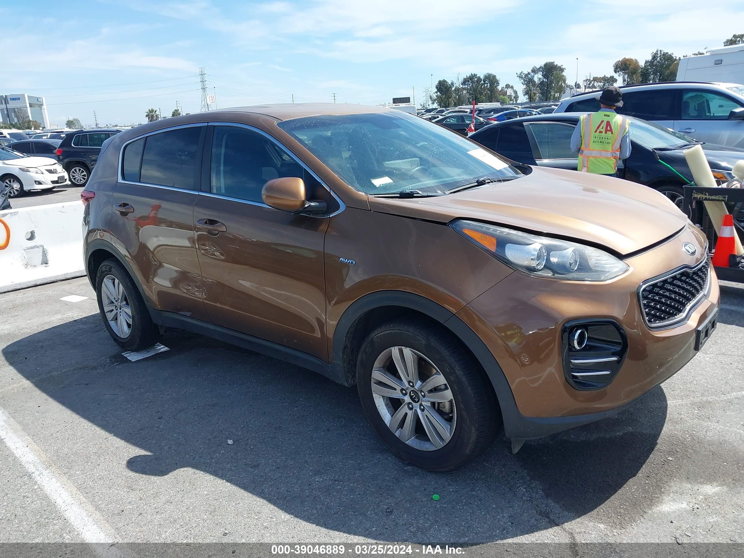 KIA SPORTAGE 2017 kndpmcac5h7205328