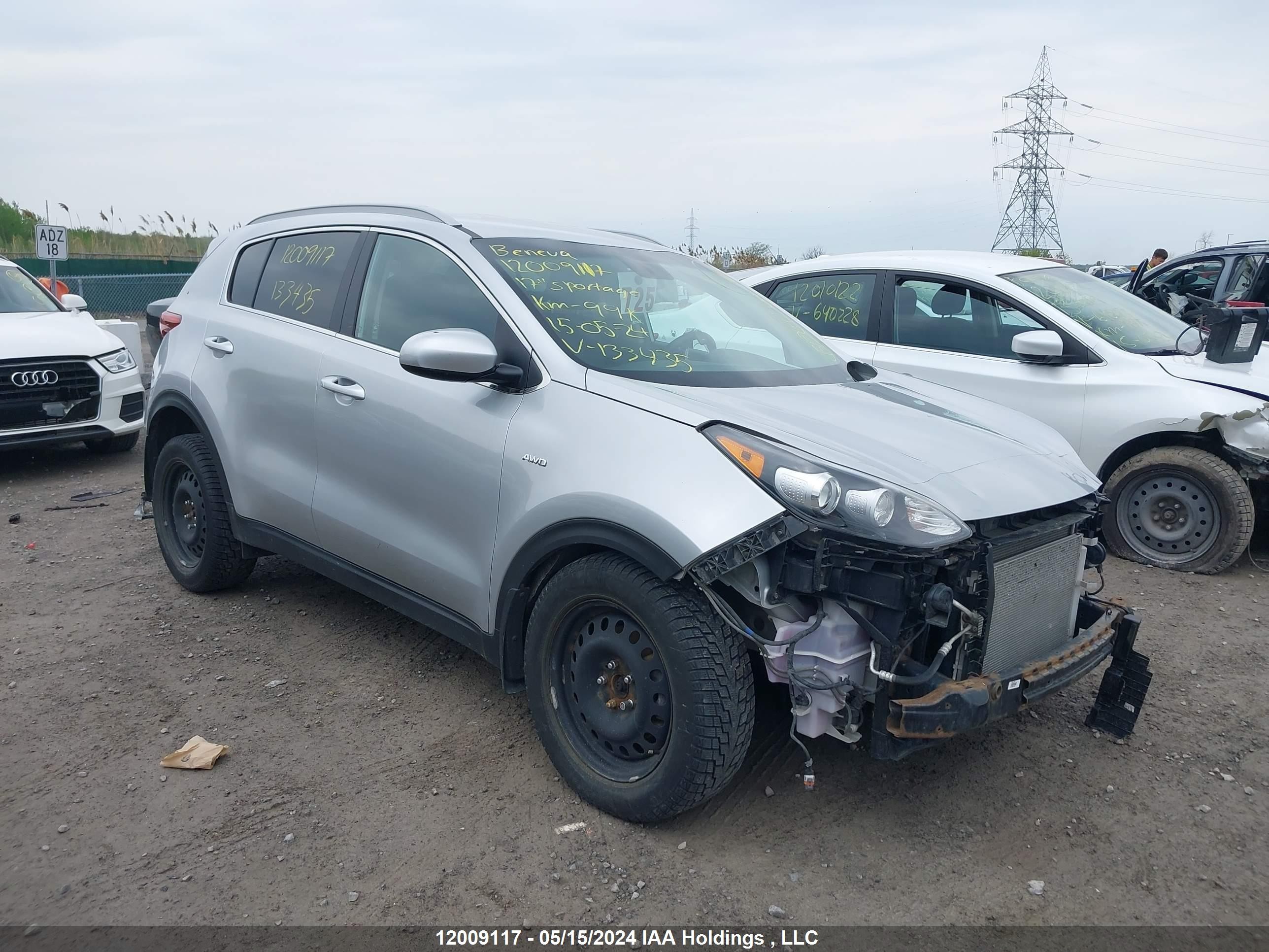 KIA SPORTAGE 2017 kndpmcac7h7133435