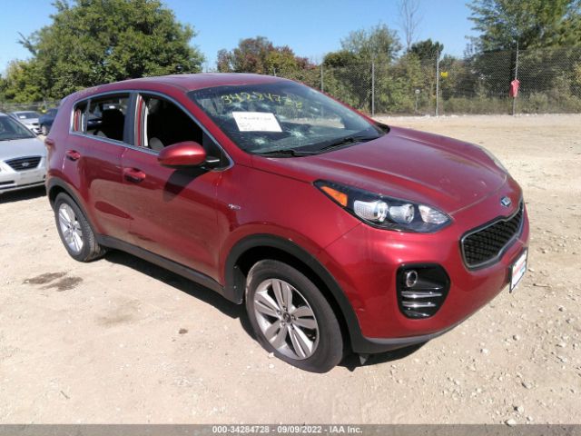 KIA SPORTAGE 2017 kndpmcac8h7269203