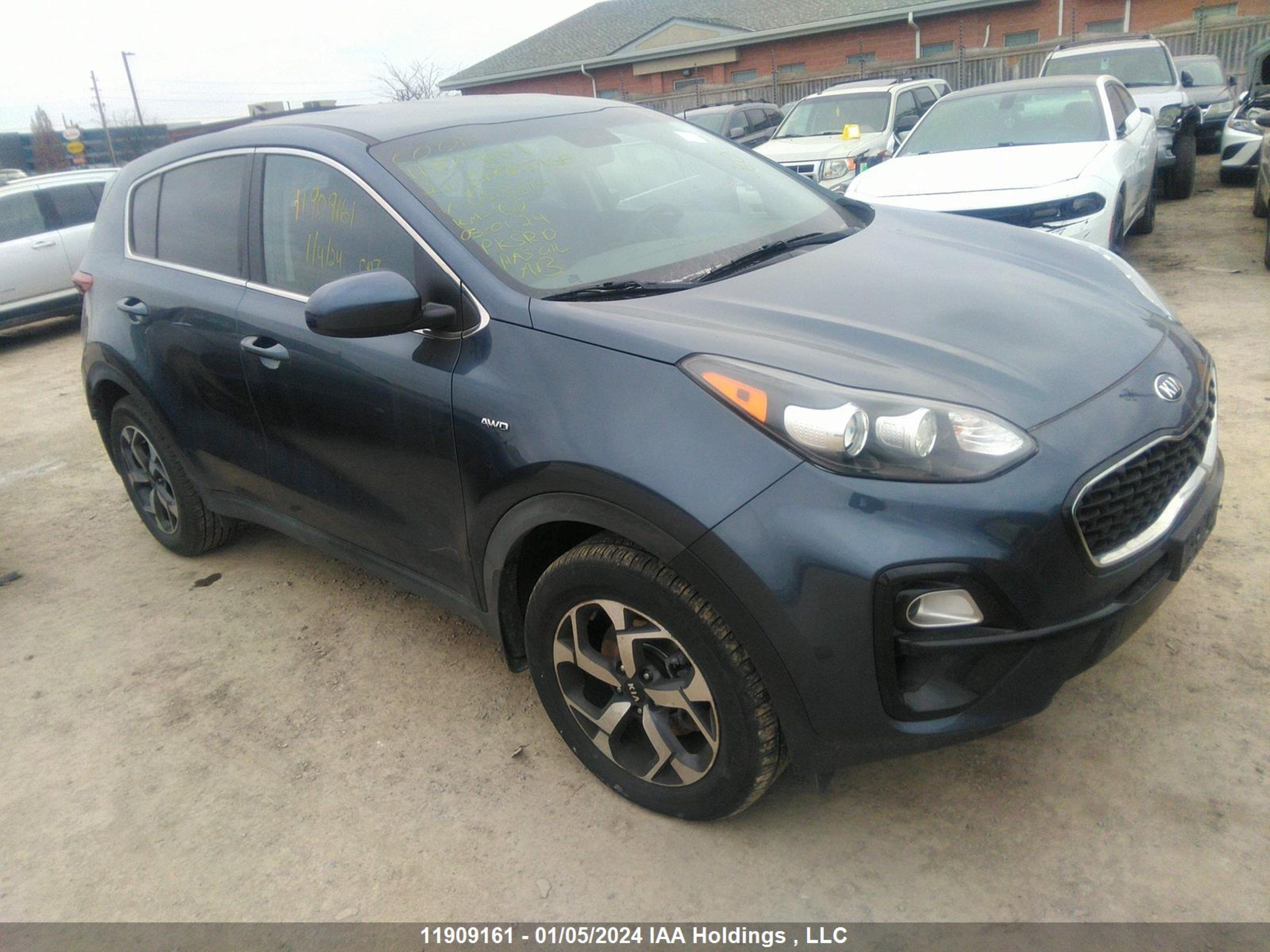 KIA SPORTAGE 2021 kndpmcac8m7853319