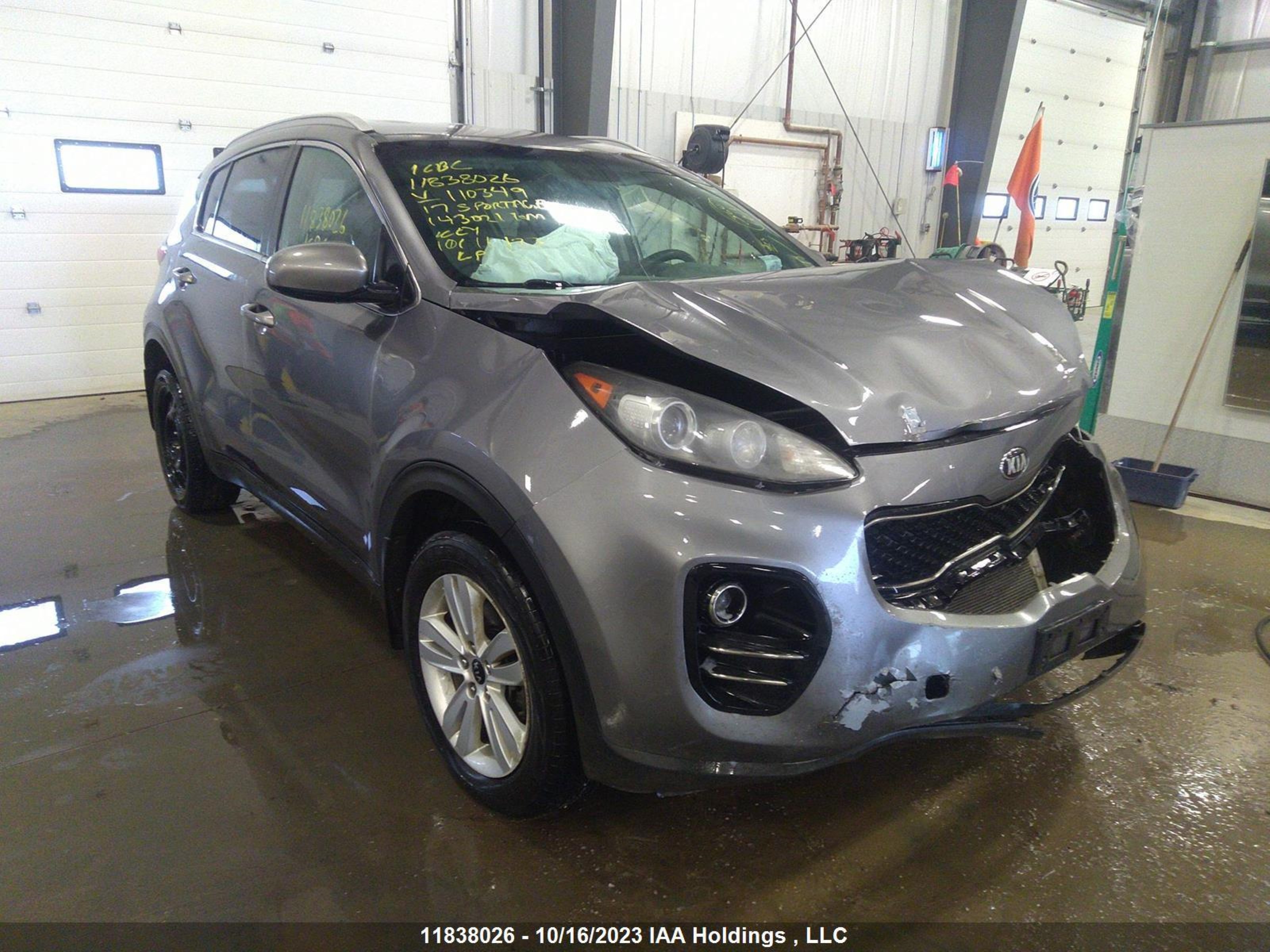 KIA SPORTAGE 2017 kndpmcac9h7110349