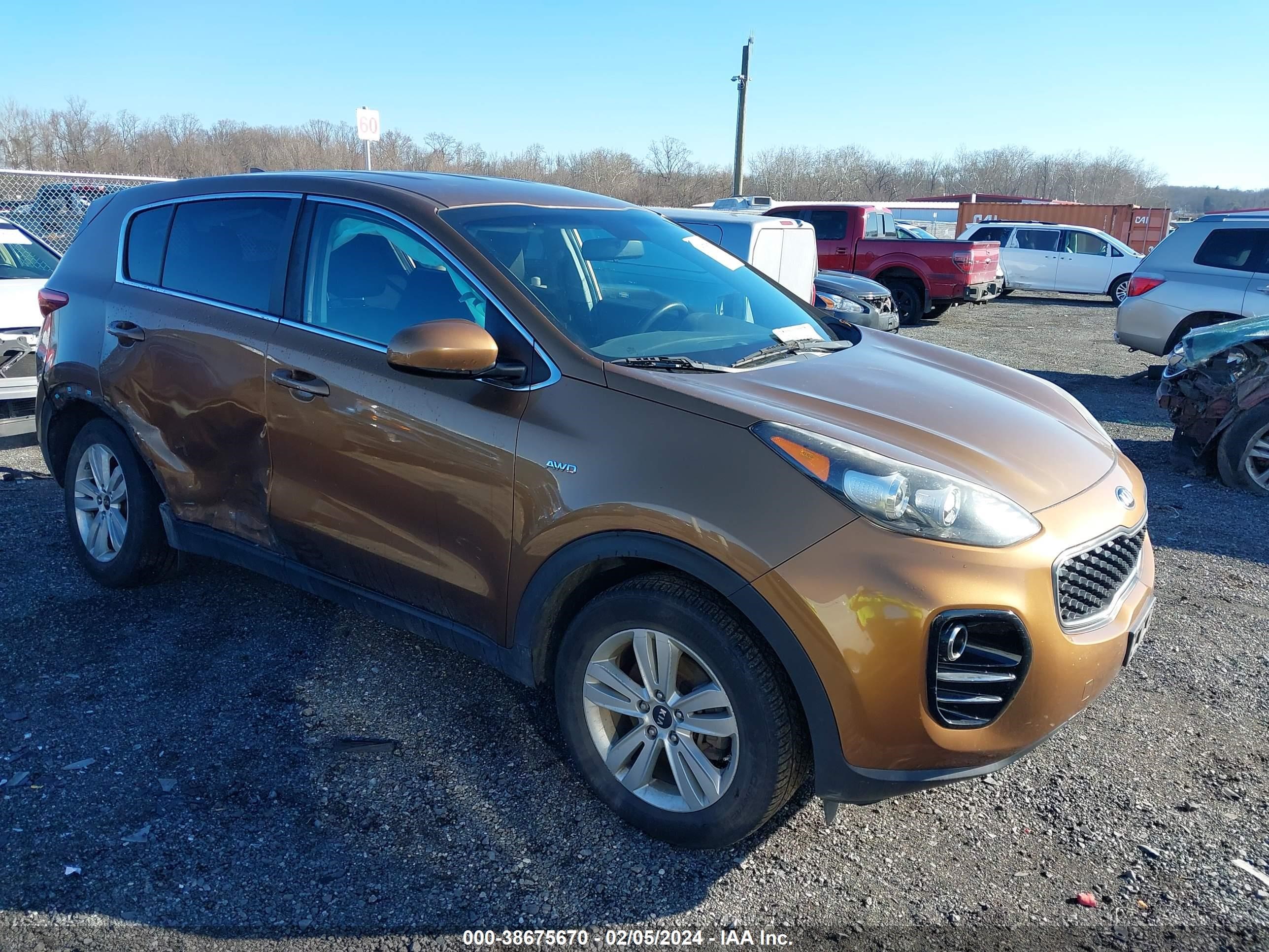 KIA SPORTAGE 2017 kndpmcac9h7163830