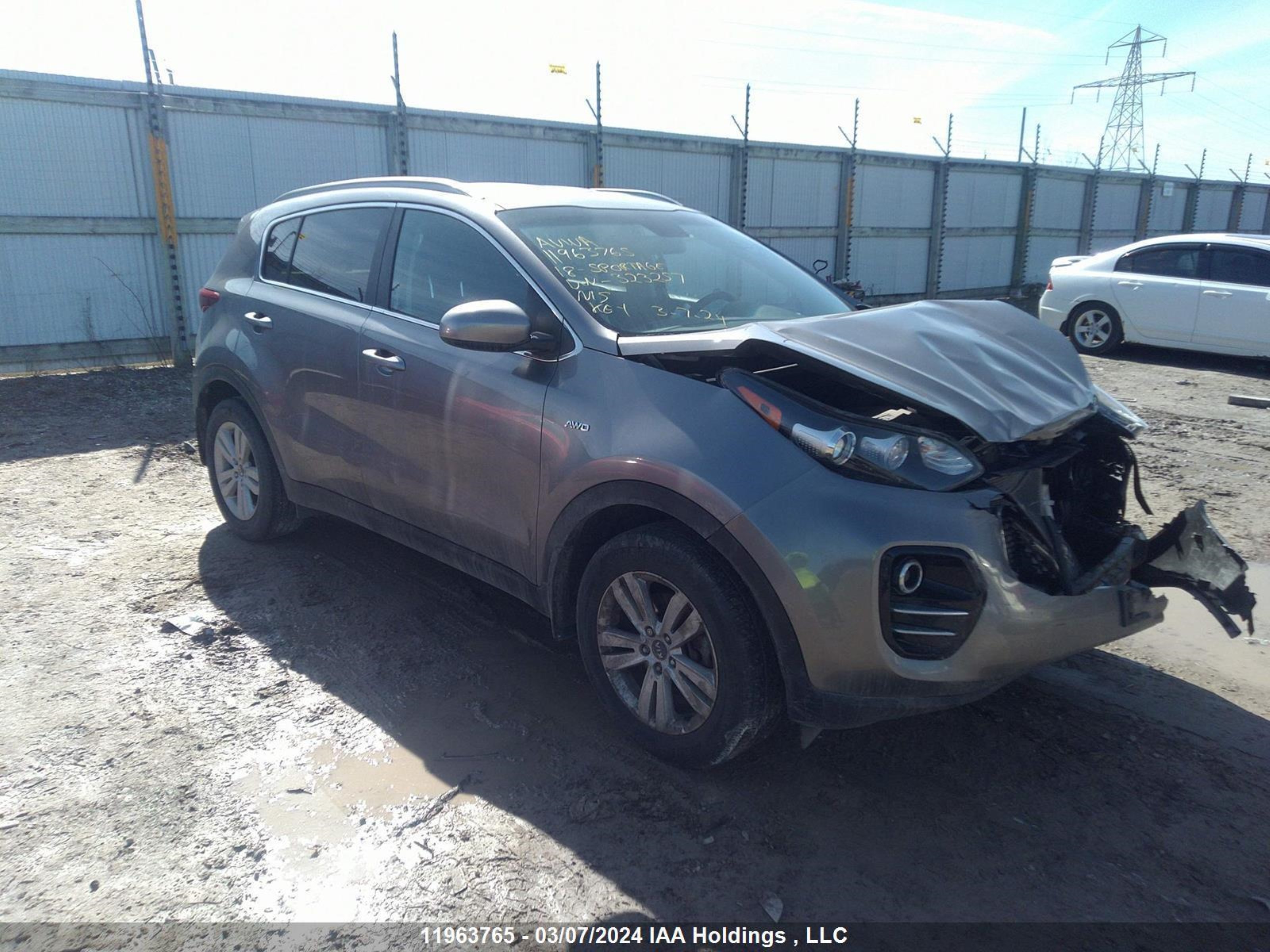 KIA SPORTAGE 2018 kndpmcac9j7323257